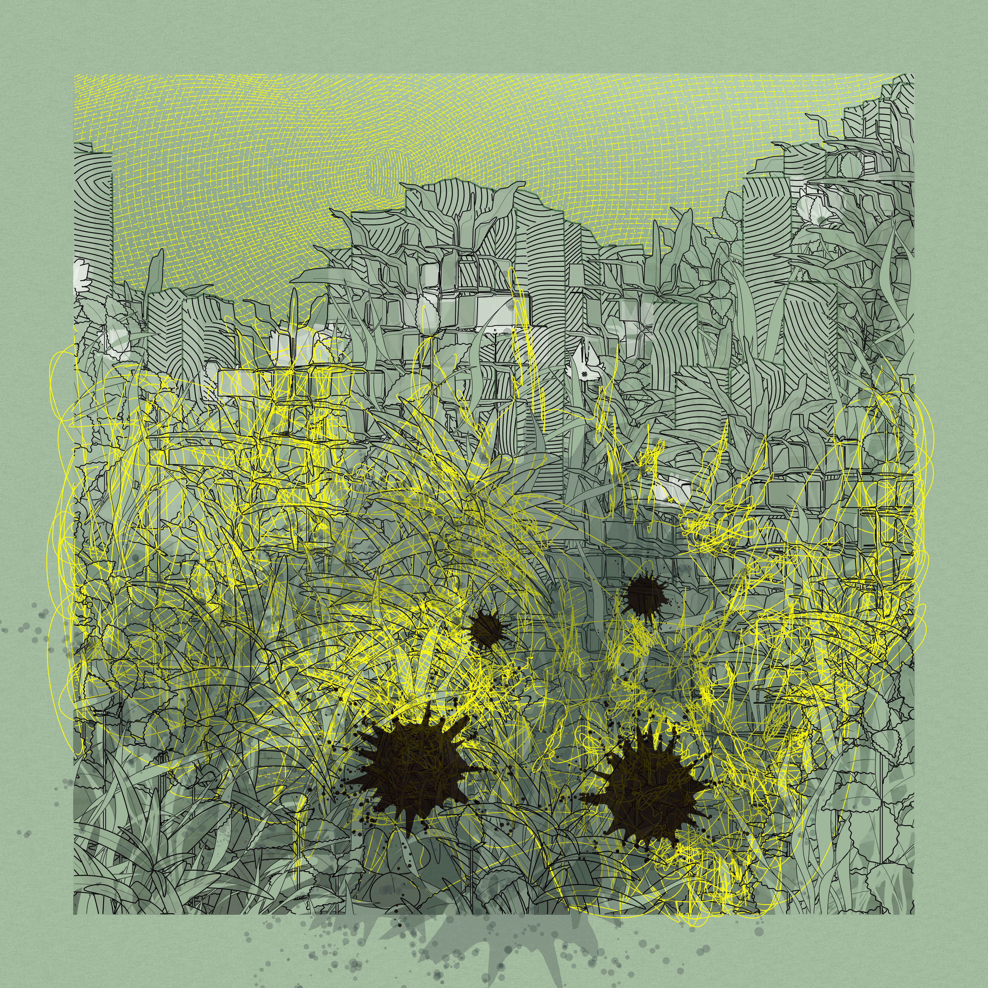 Landscape with Carbon Capture #9825