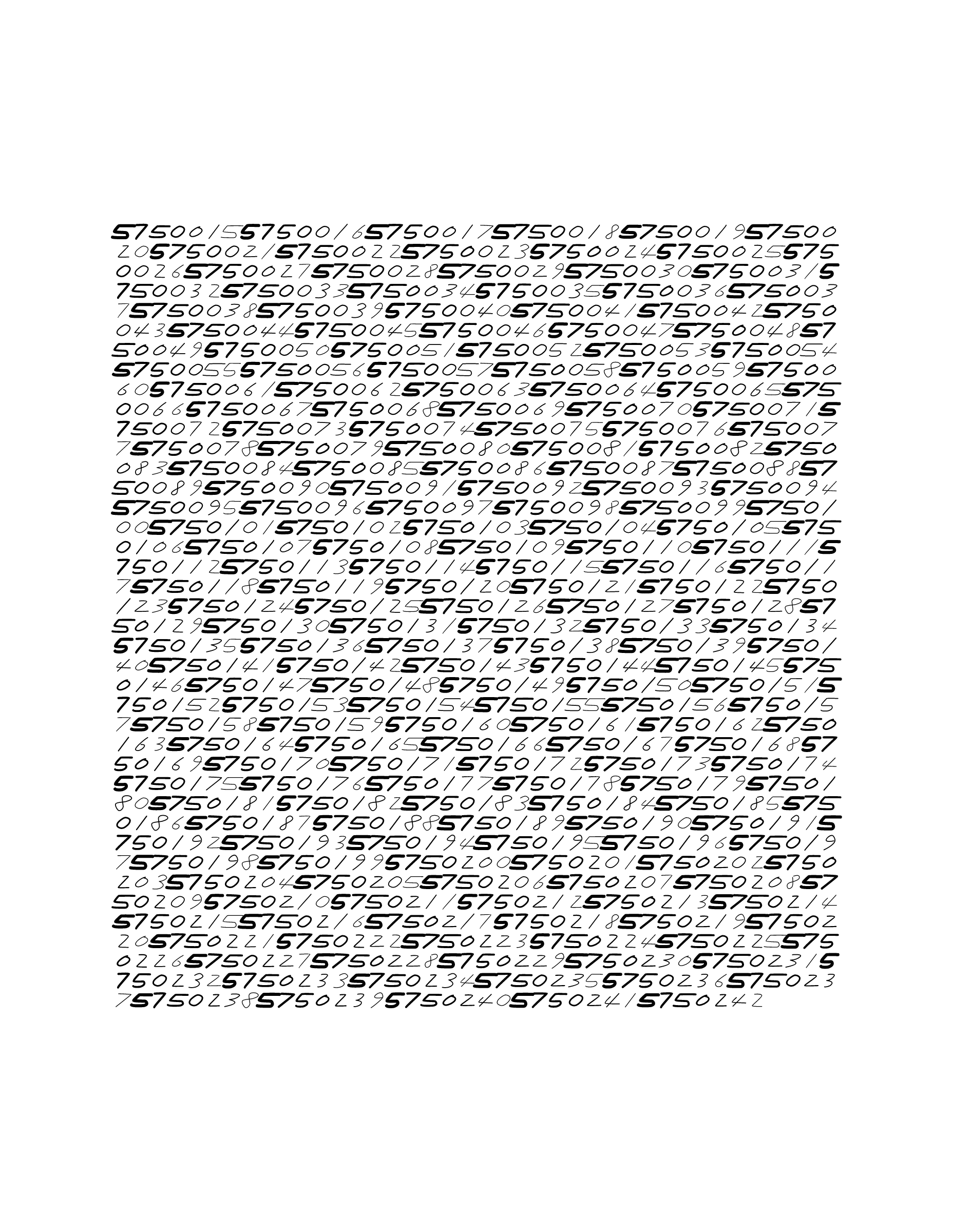 Endless (5,607,250 to Infinity) #472
