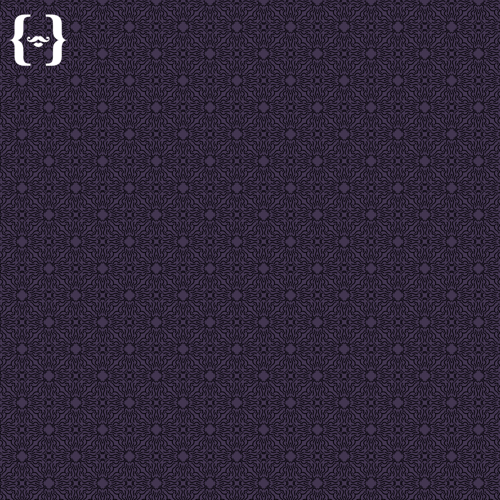 Rhombs Dark Violet Pattern
