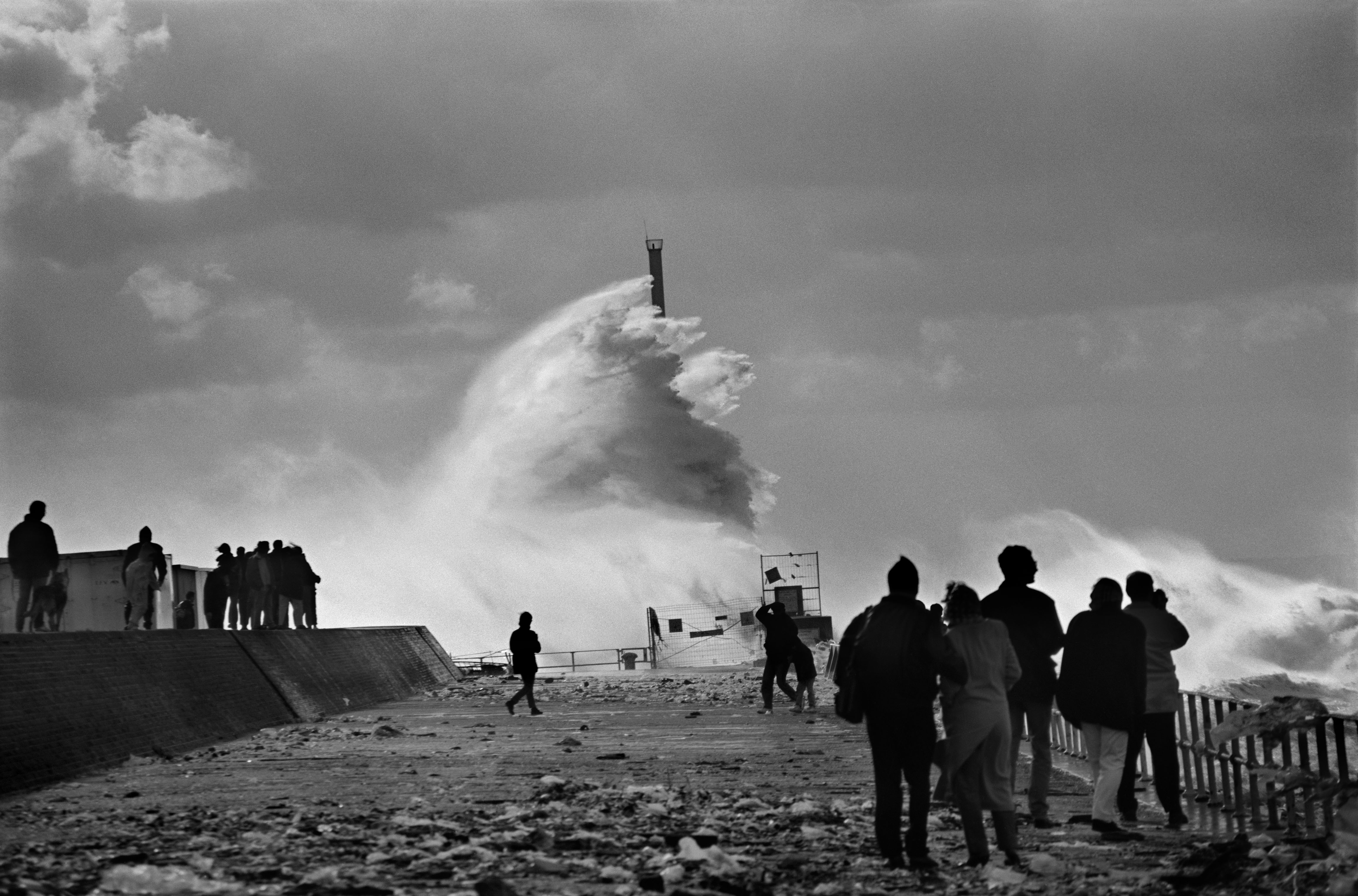 Magnum 75 #5 by Jean Gaumy. Le Havre, France. 1993