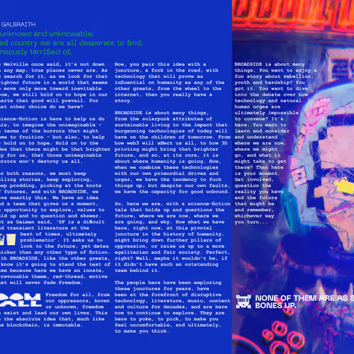 BROADSIDE EPISODE #0