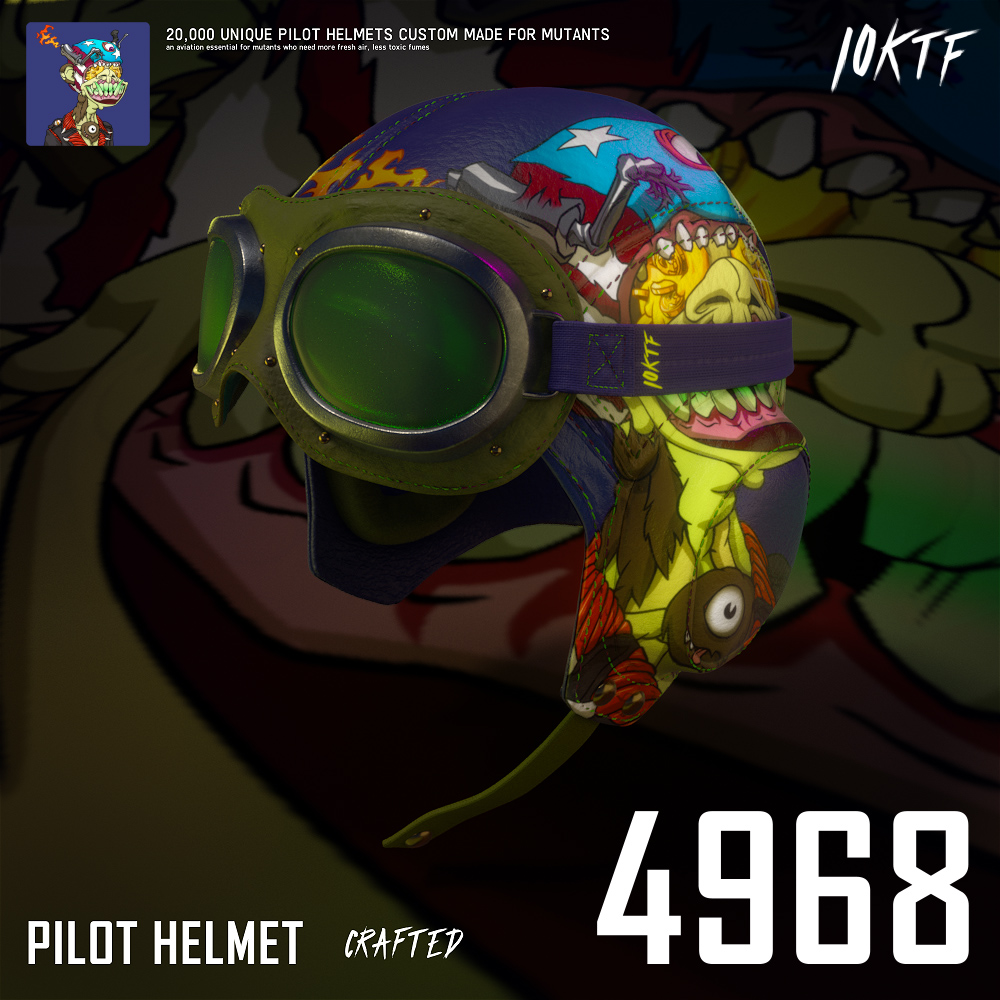 Mutant Pilot Helmet #4968