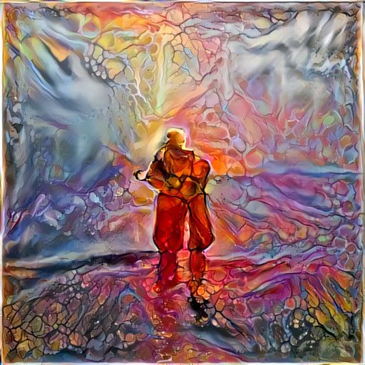 Man on a trip