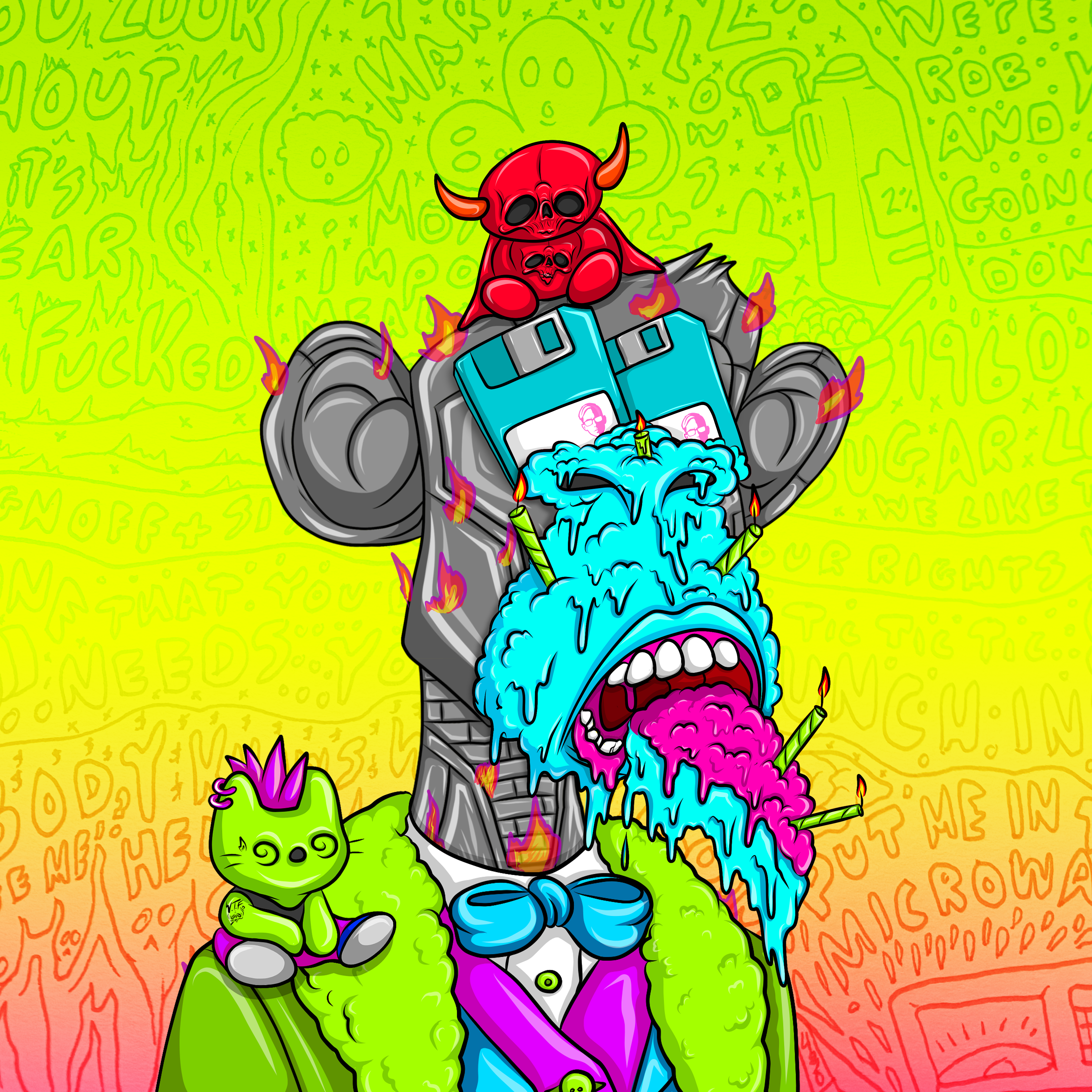 Caked Apes #2832