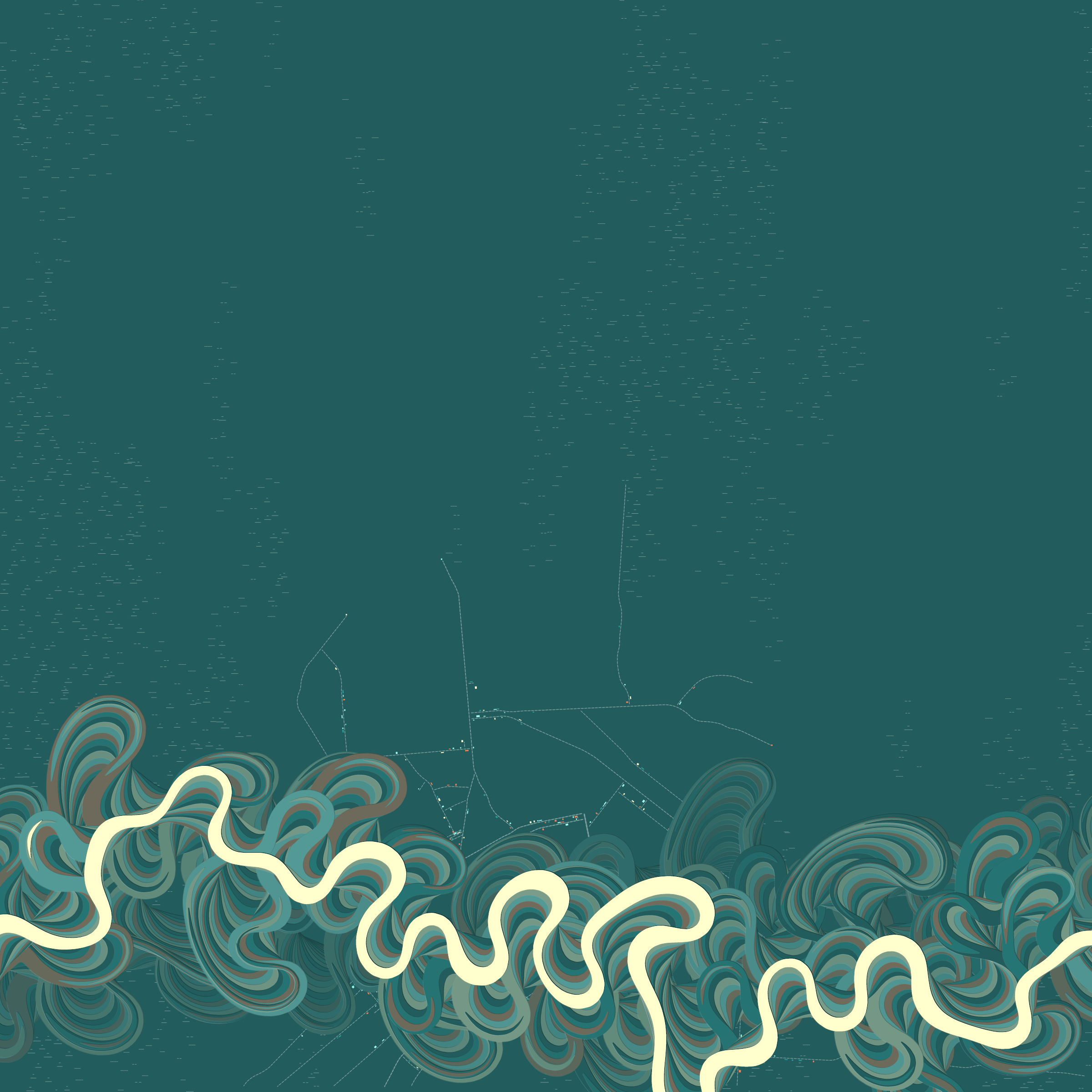 Ancient Courses of Fictional Rivers #885