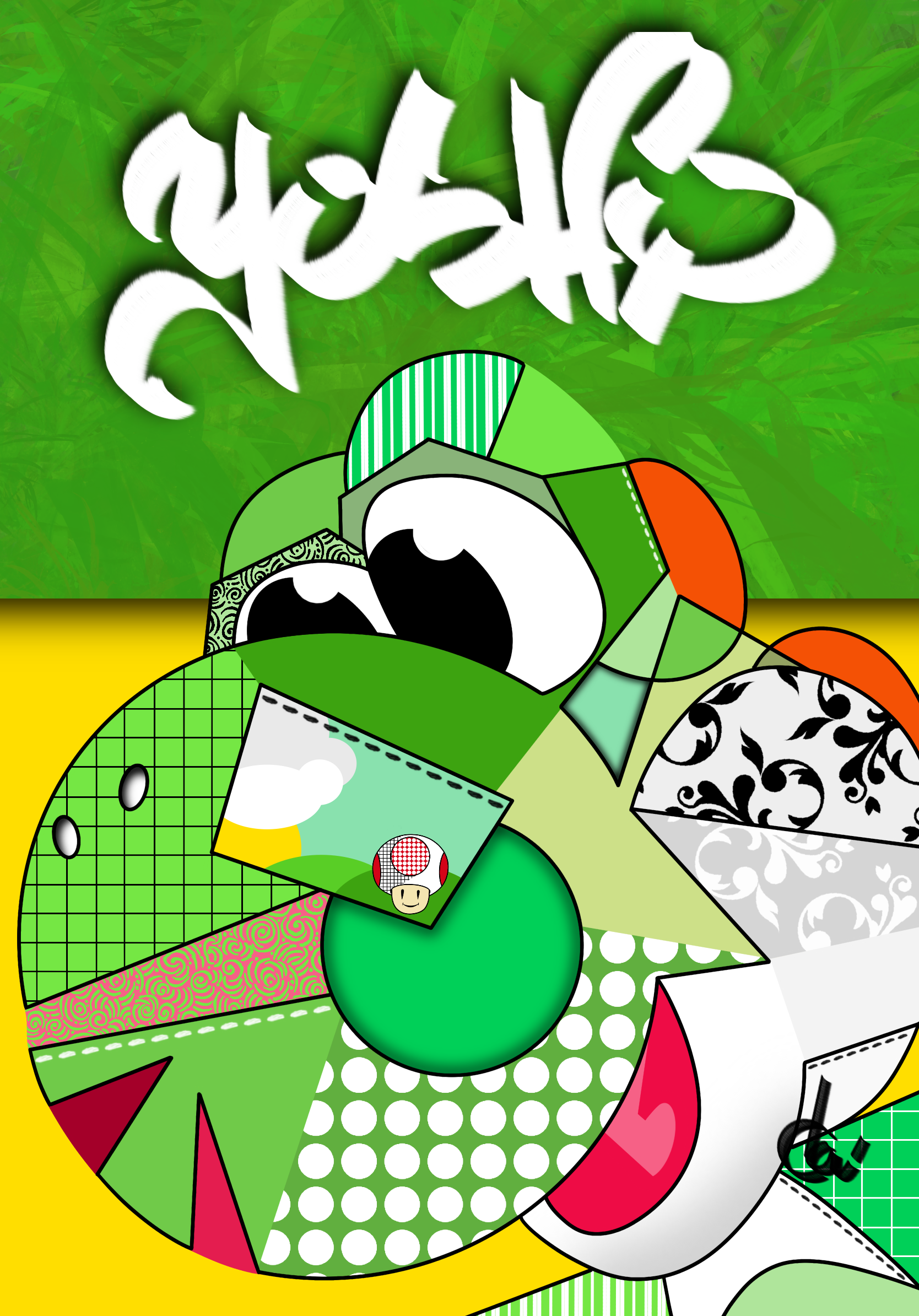Yoshi cubism #6/50