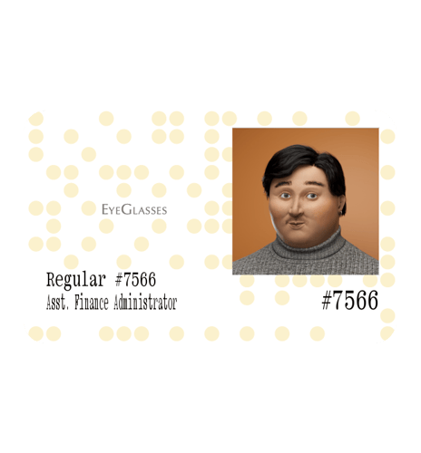 19.25 Ⓡ / week, Eyeglasses