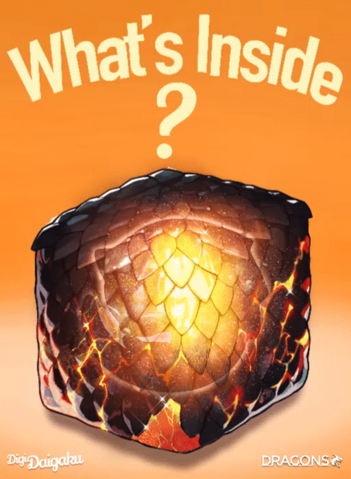 DigiDaigaku Dragon Eggs #5928 - Pre-Reveal