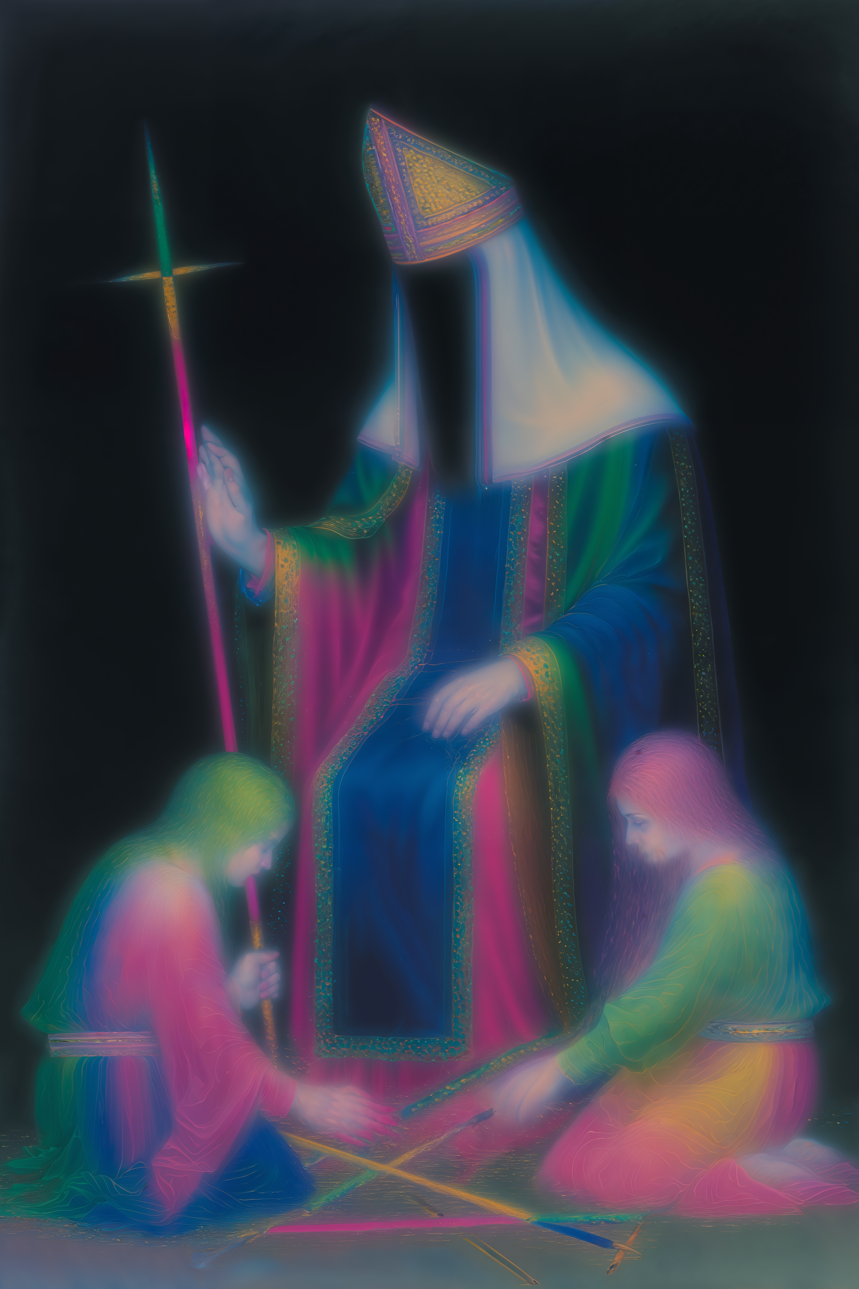 V — The Hierophant (Le Pape)