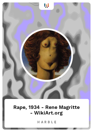 Rape, 1934 - Rene Magritte - WikiArt.org