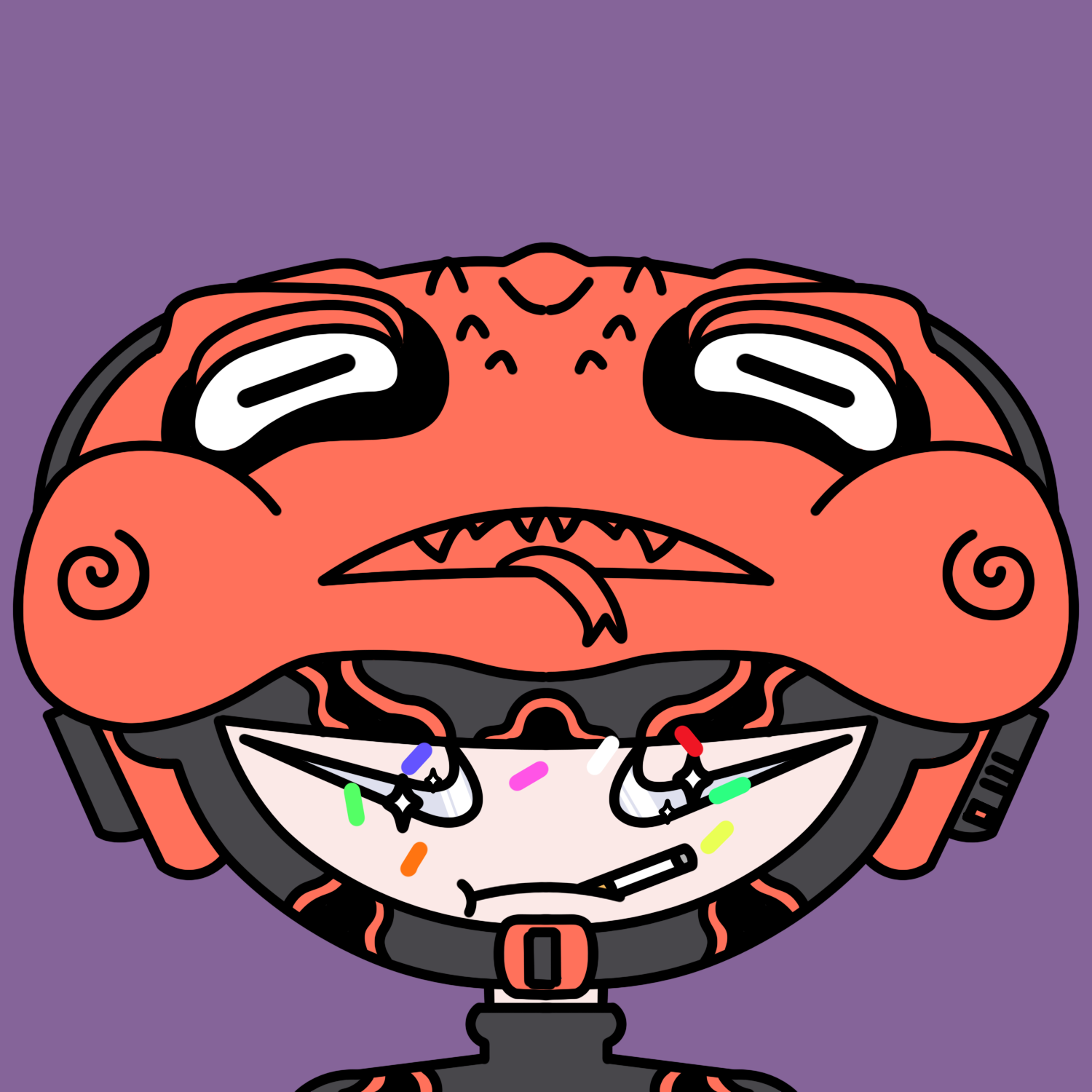 Frog Heads #80