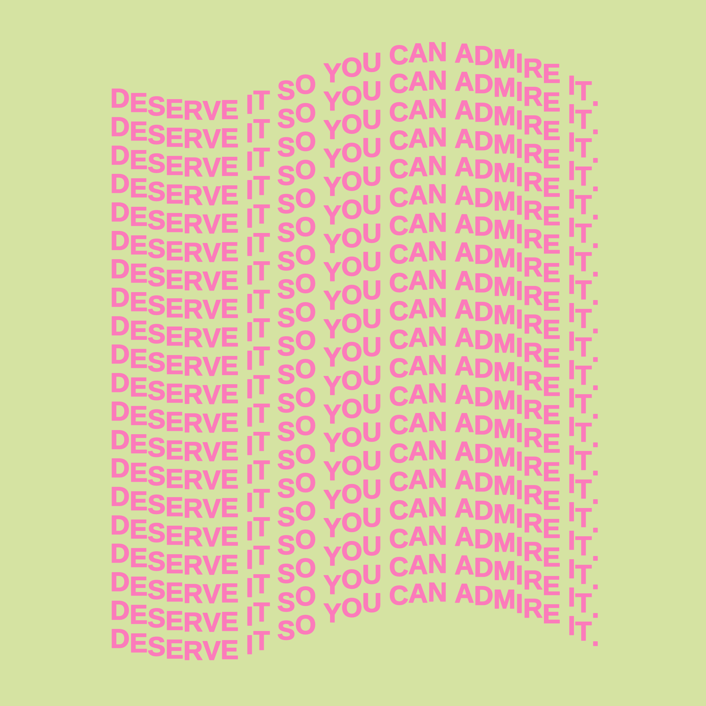 FAKE IT TILL YOU MAKE IT #20