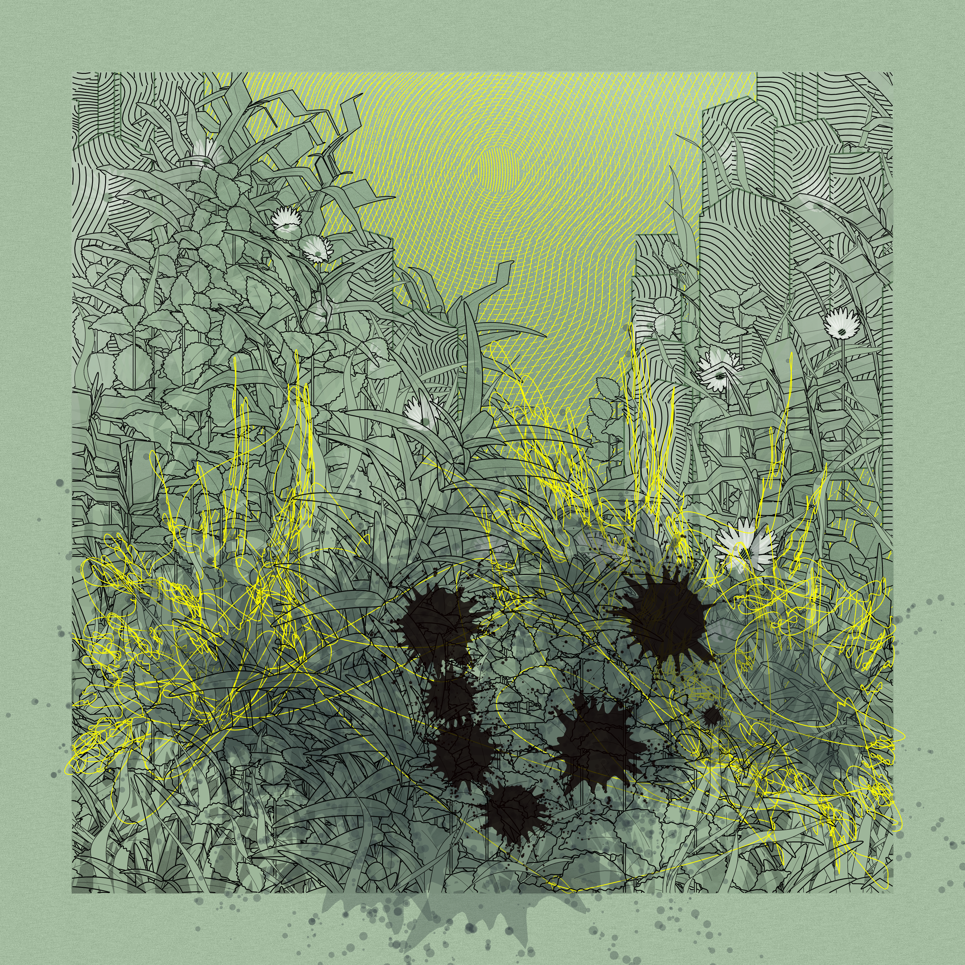 Landscape with Carbon Capture #6801