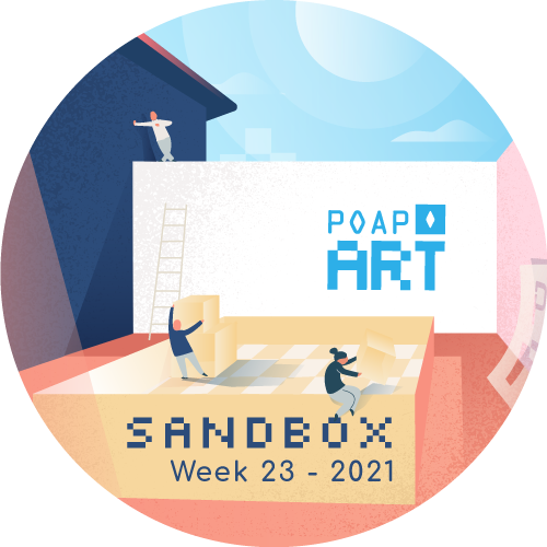 POAP.art Sandbox Weekly Canvas - Week 23 2021