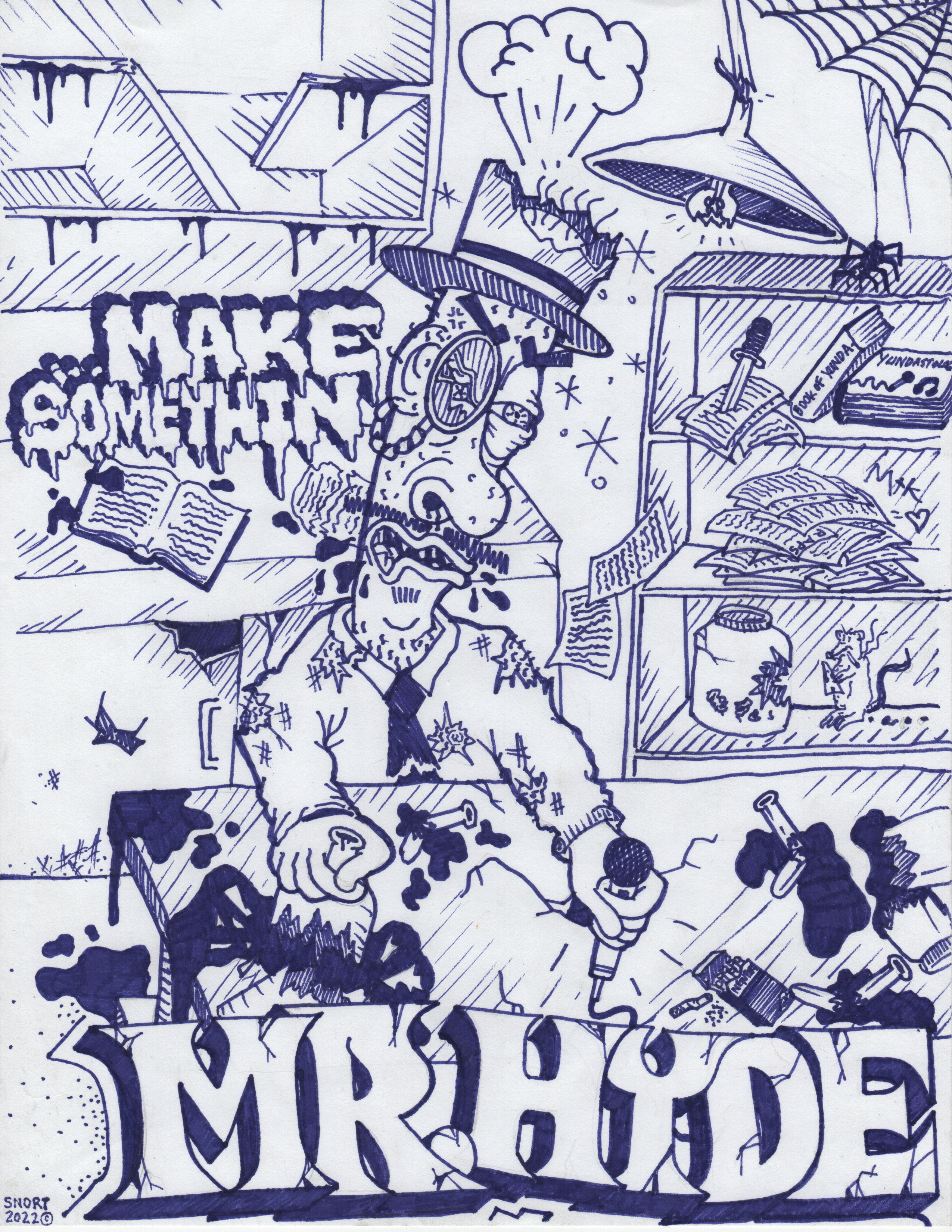 Mr. Hyde Digital Print #11