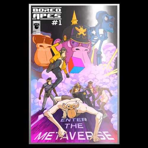 Bored Ape Comic #1: Silver, ID: 4961