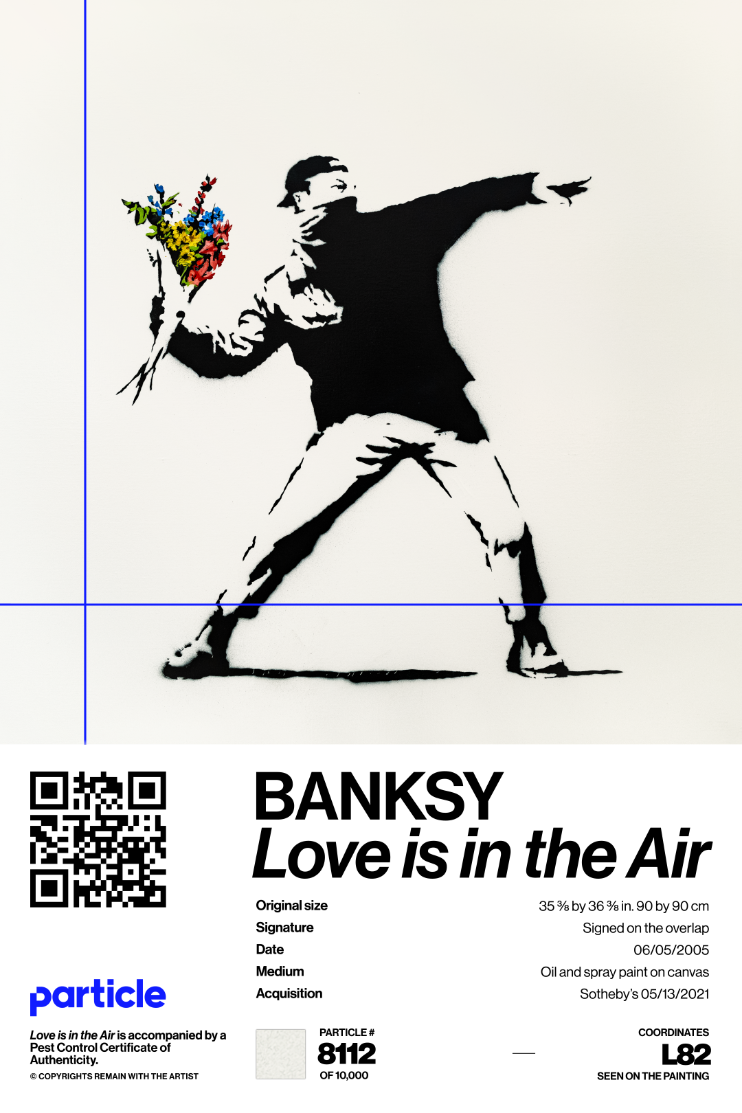 Banksy | Love Is In The Air #8112