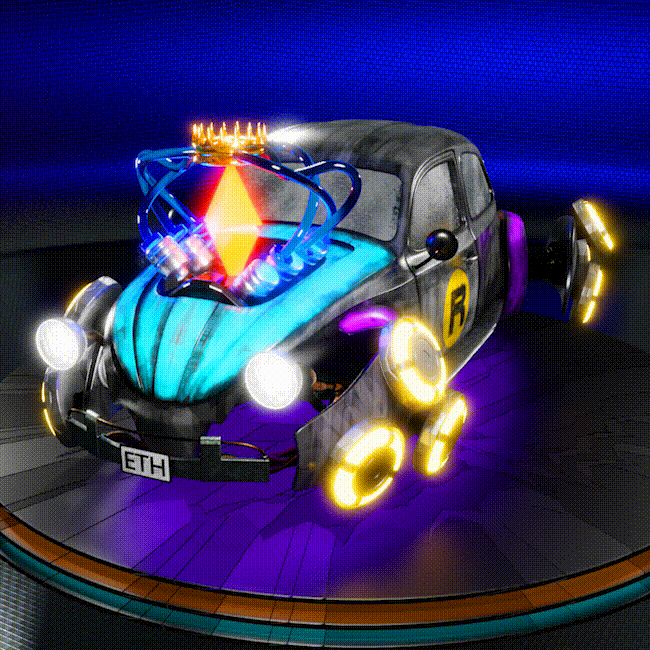 Cyber-Vintage Ethereum mobile! Special edition. Ahead of Matrix 4 release!