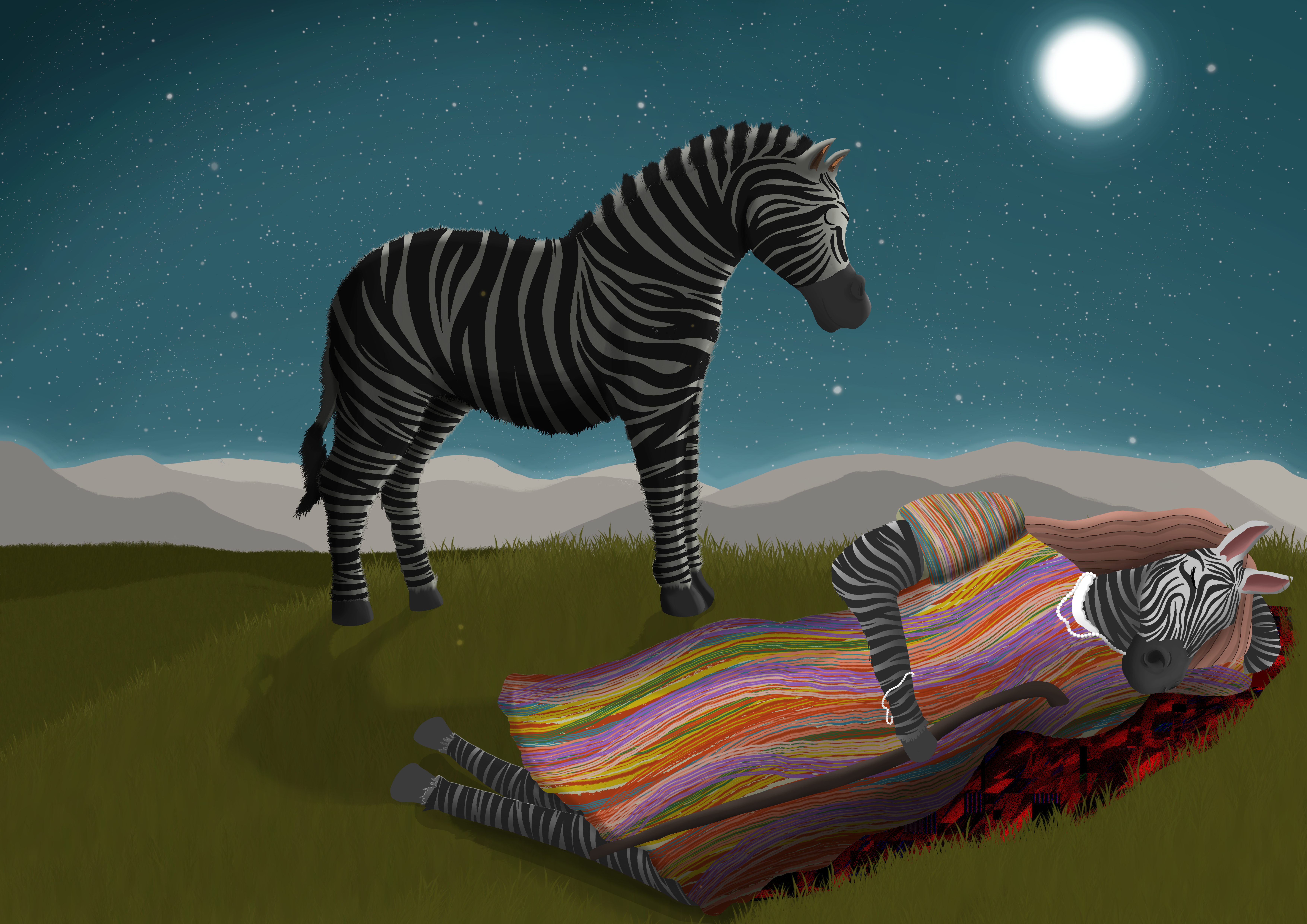 The Sleeping Zebra #8/16