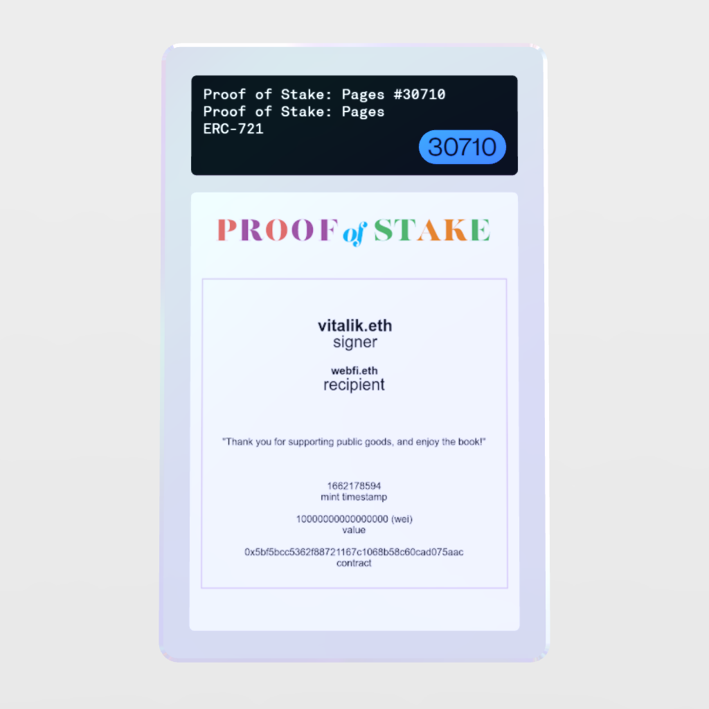 Minter Token - Proof of Stake: Pages #30710