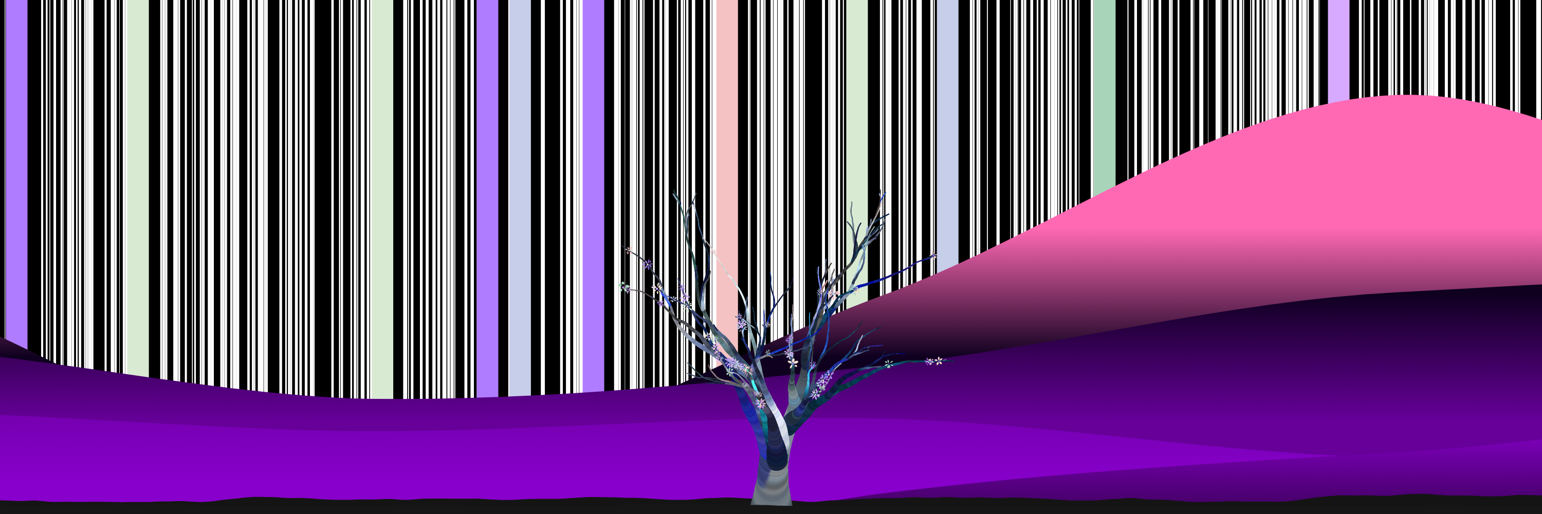 Coded Flowering Banner #074