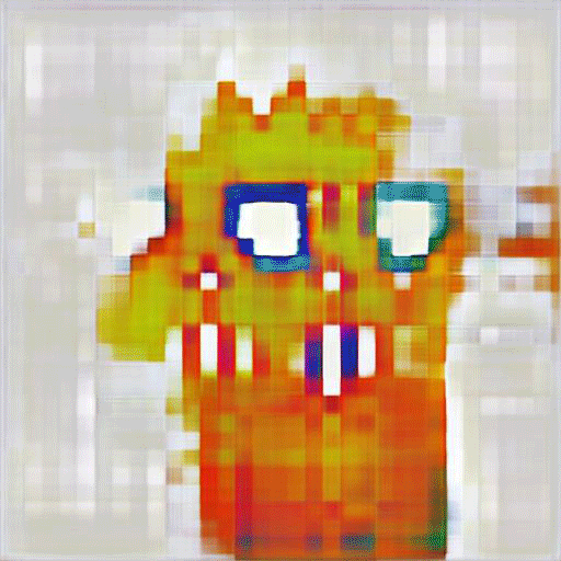 Glowing skullGAN (100/144)