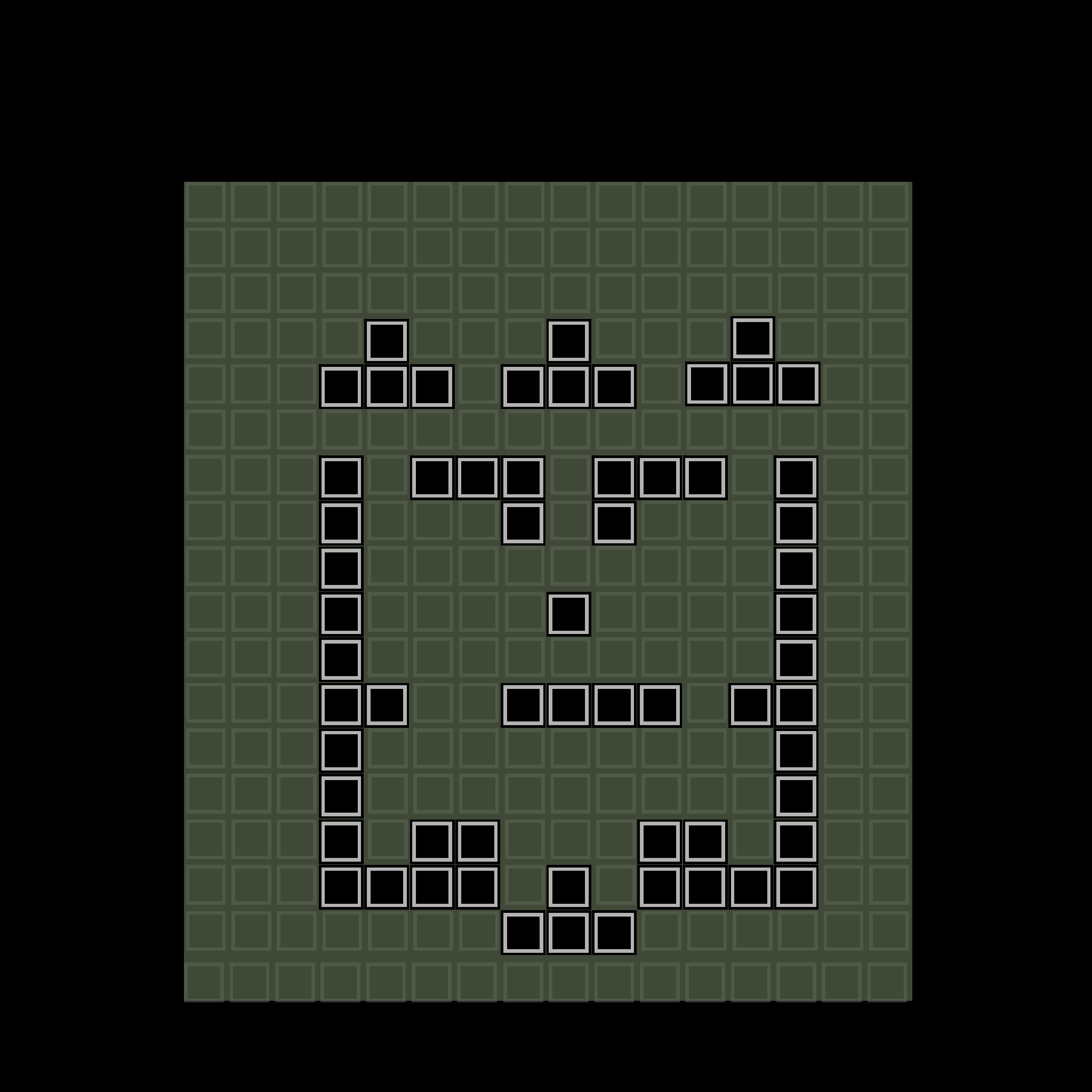 8-bit Block Face #7031