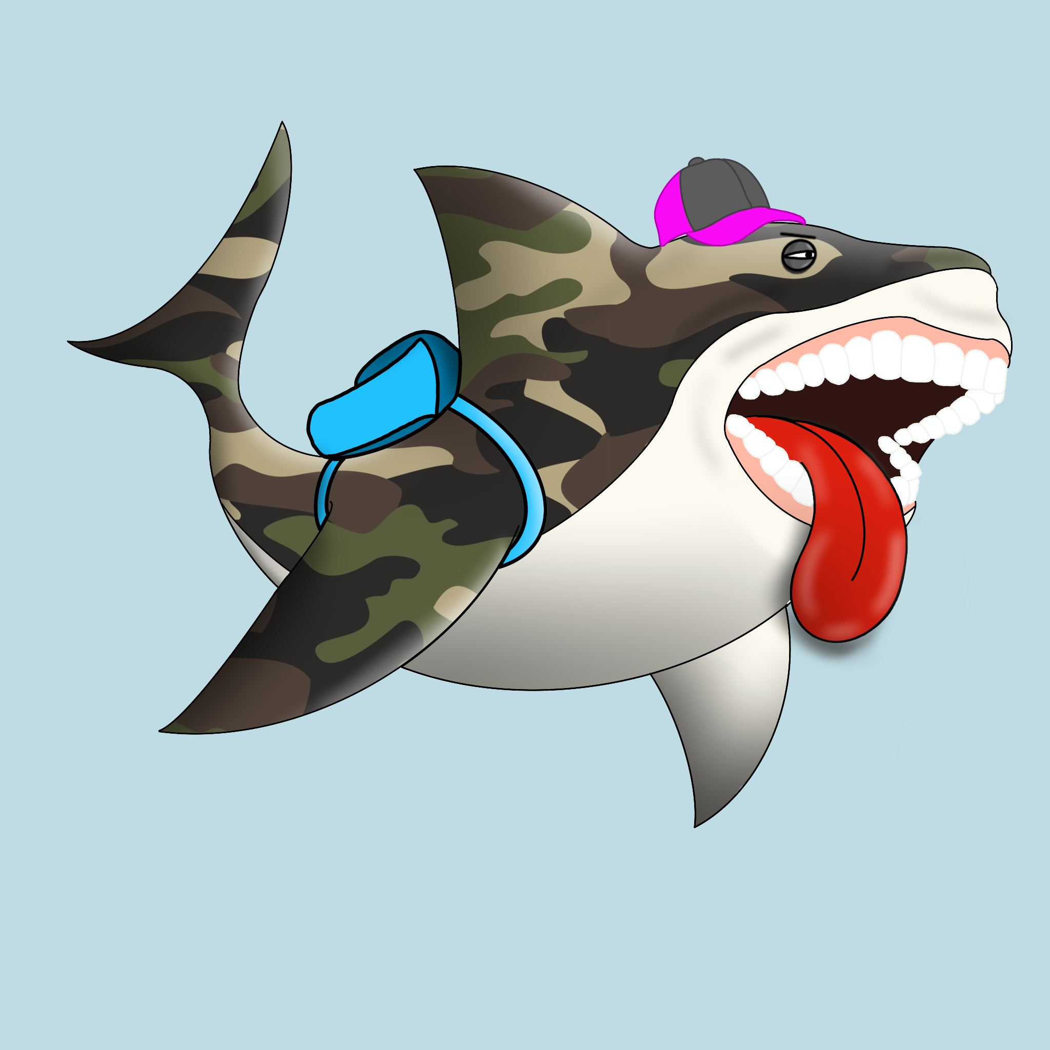 Wavy Shark #2073