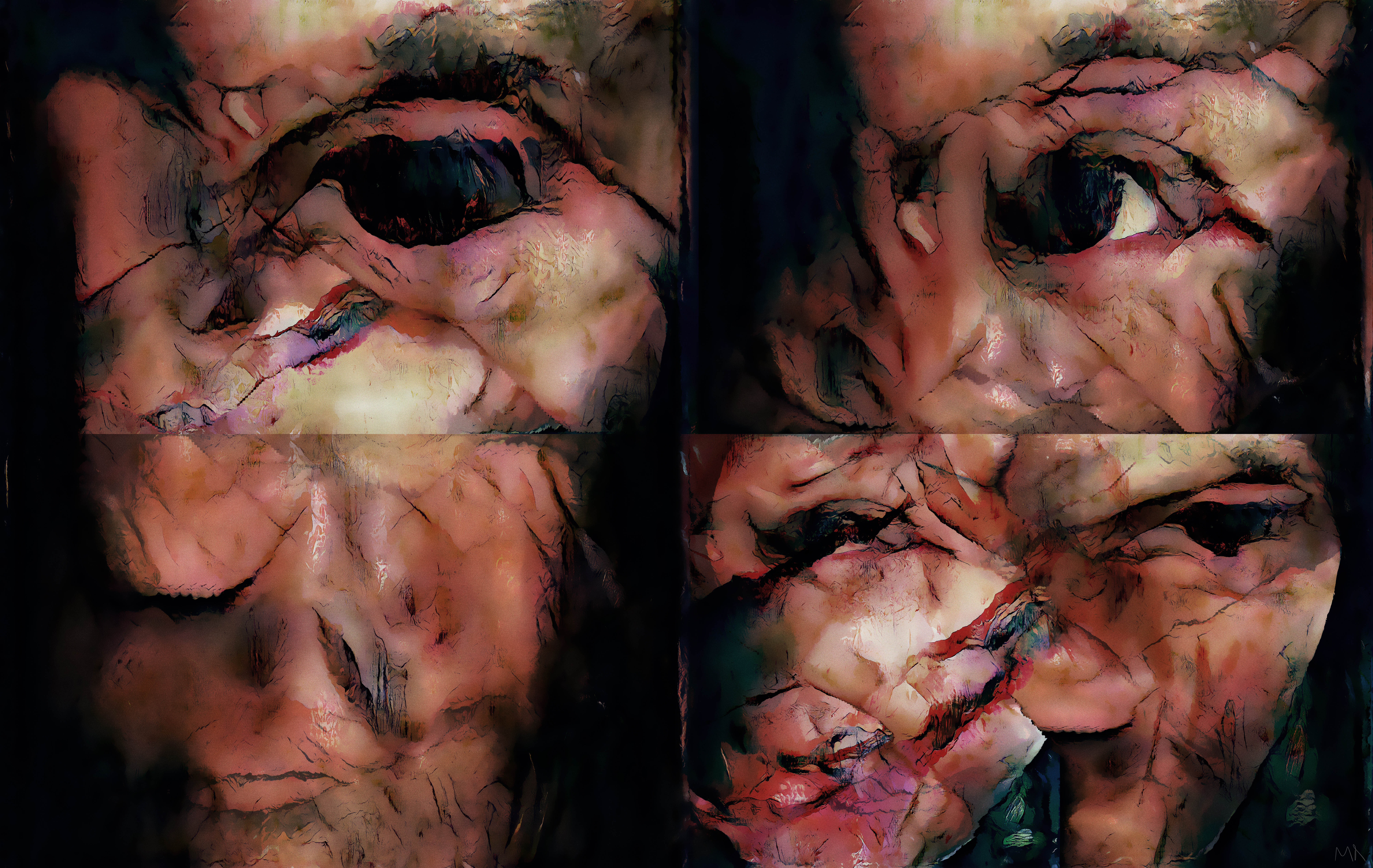 Scarred. The family reunion.