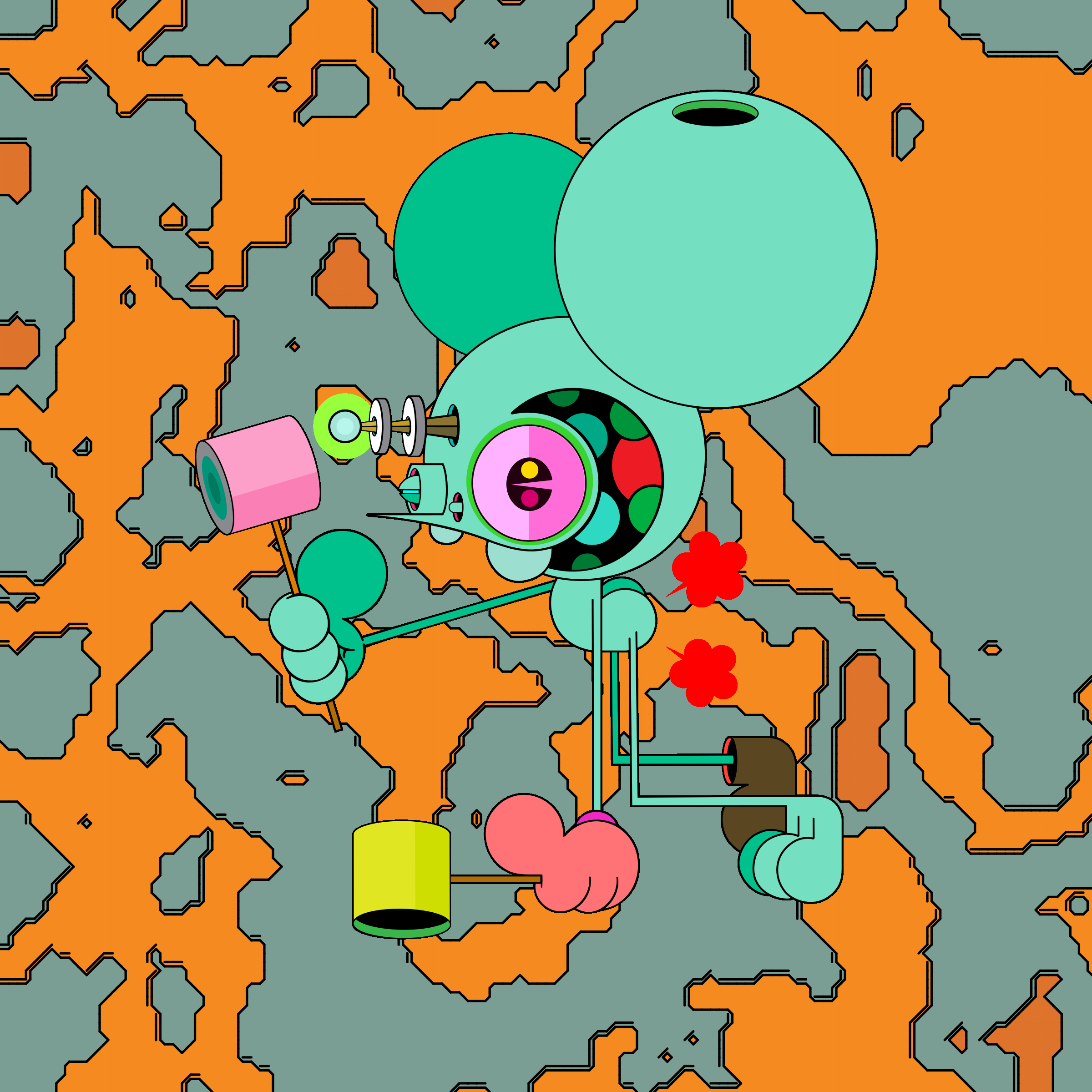 Neogen Space Monkeys #535
