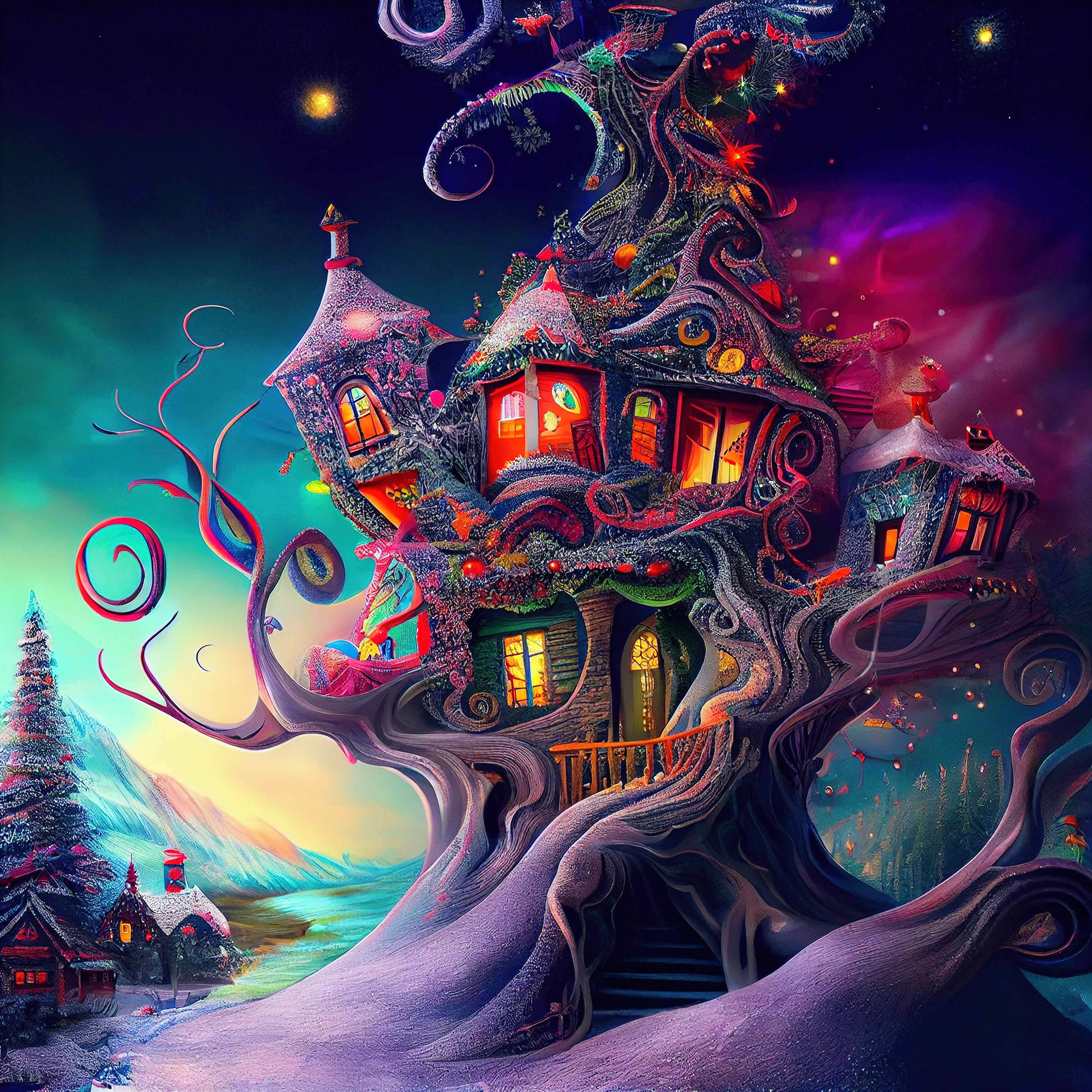 Christmas house