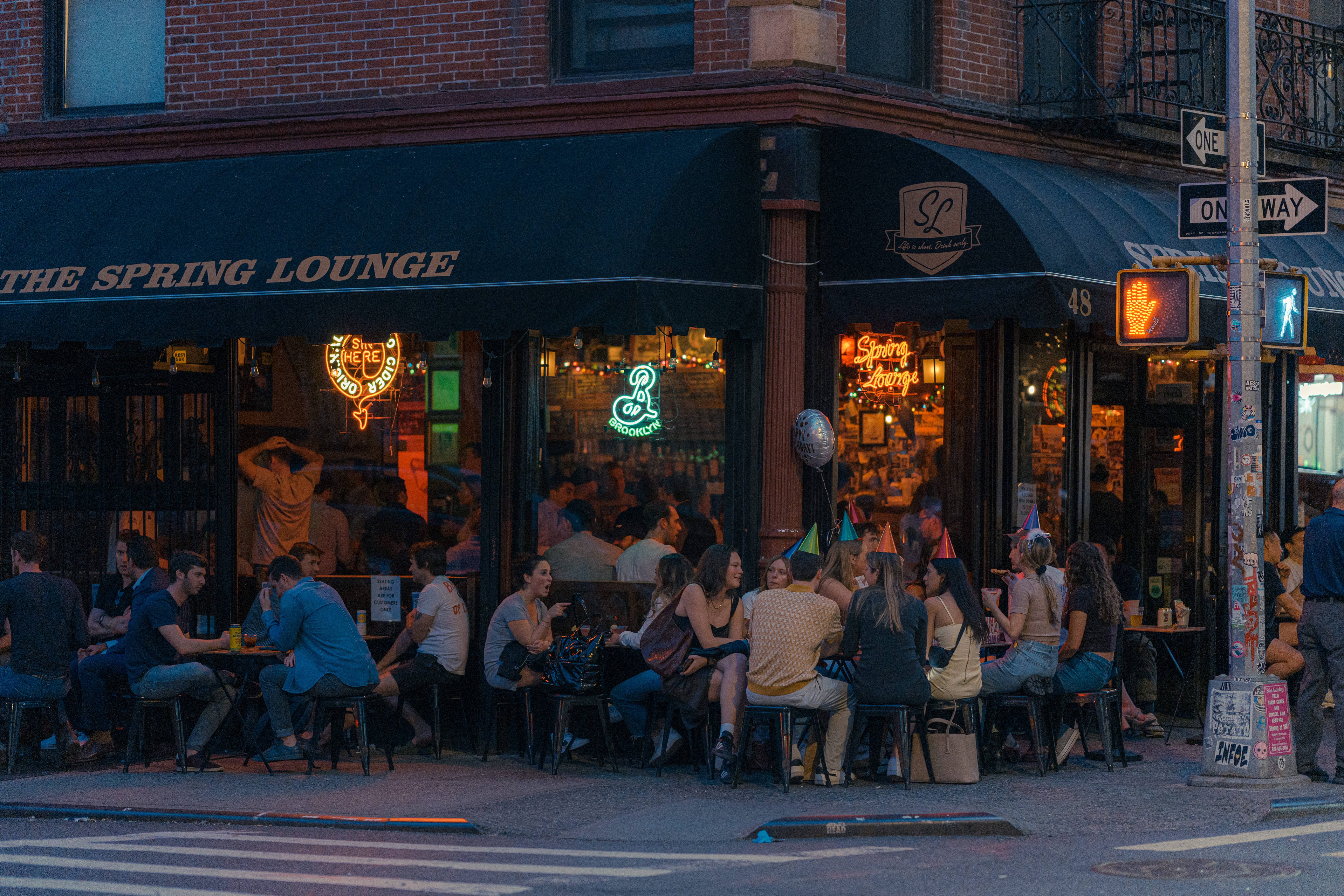 Spring Lounge Social Scene