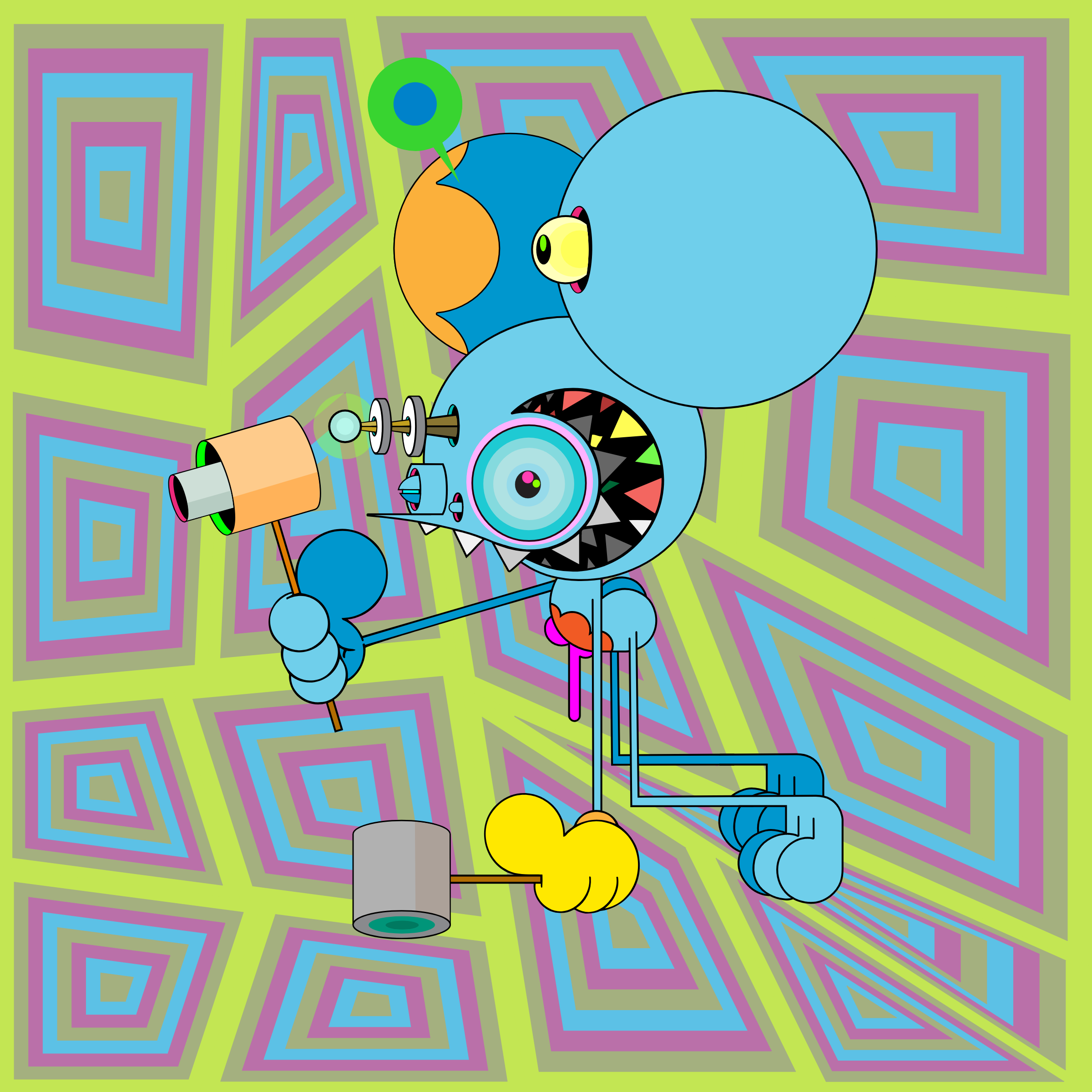 Neogen Space Monkeys #2474
