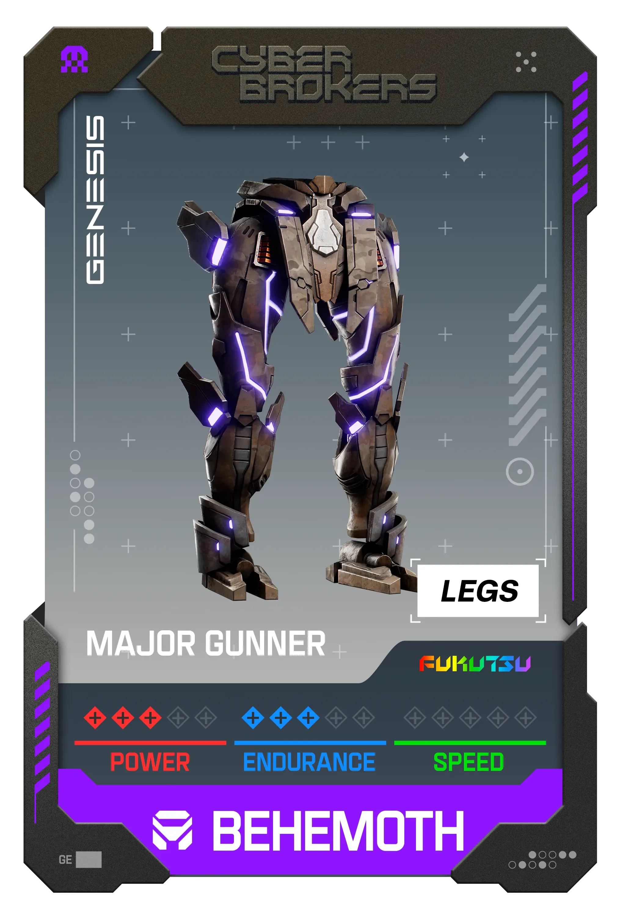 Major Gunner Behemoth Legs 