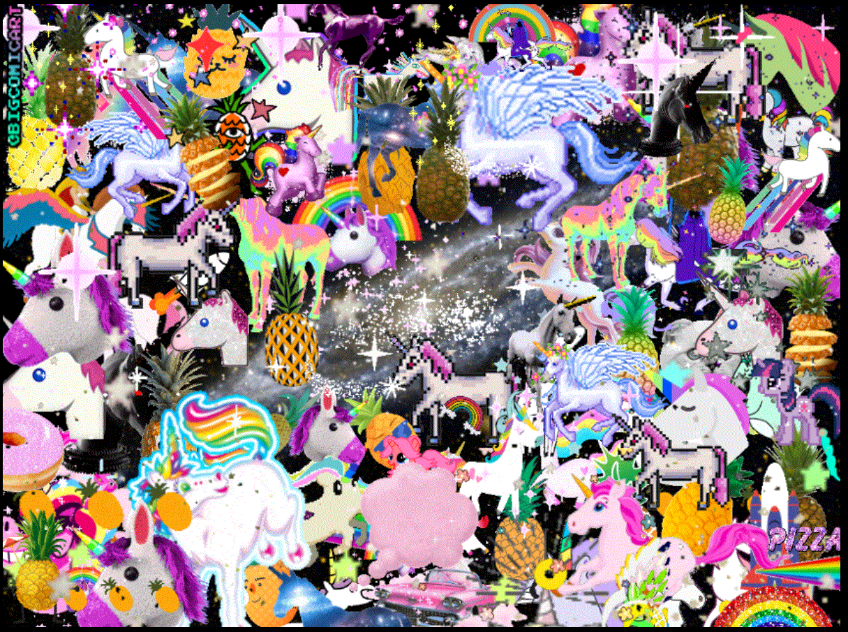 Curator Notes: 🍍Pineapples🍍and 🦄Unicorns🦄 in 🪐Outer Space🪐