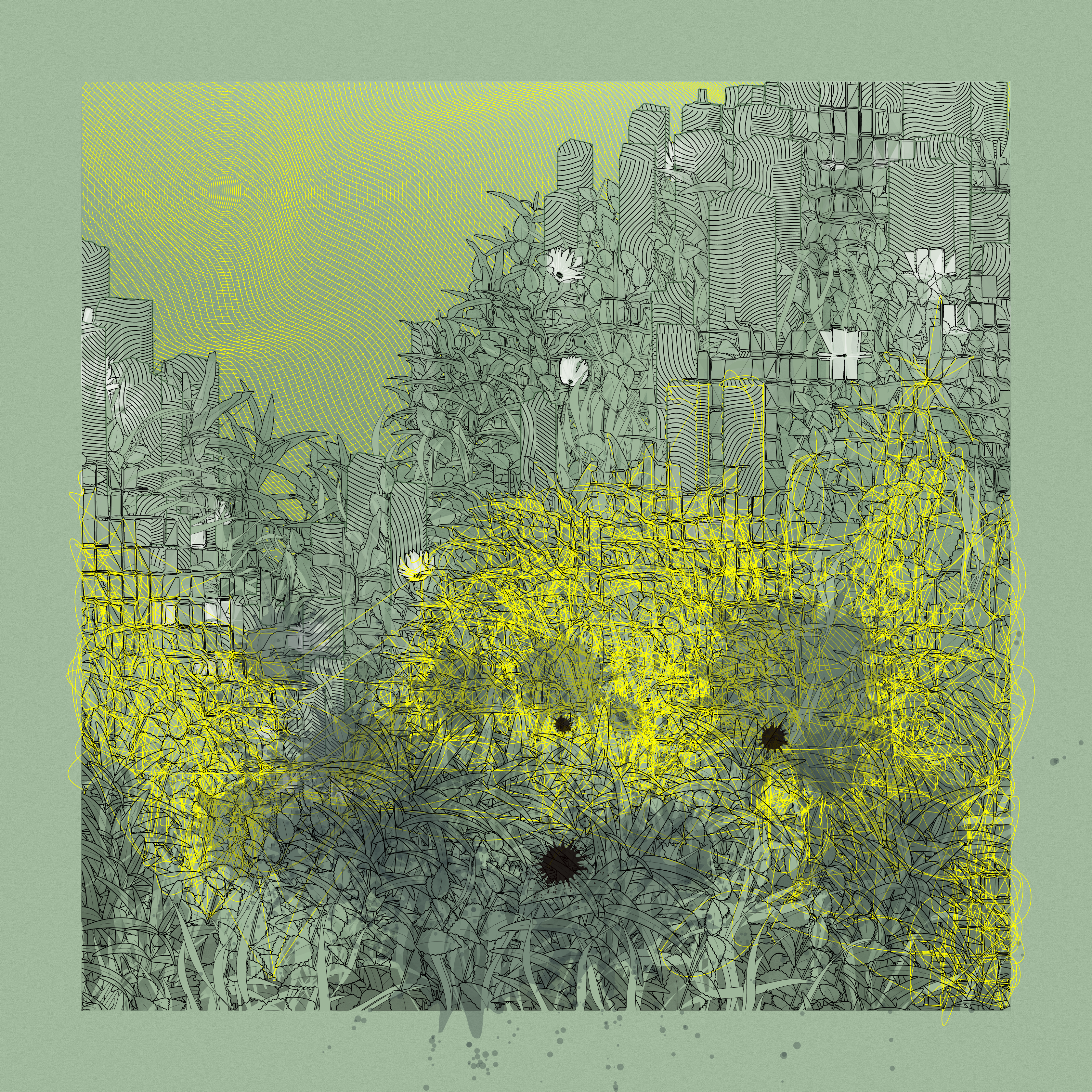 Landscape with Carbon Capture #3917