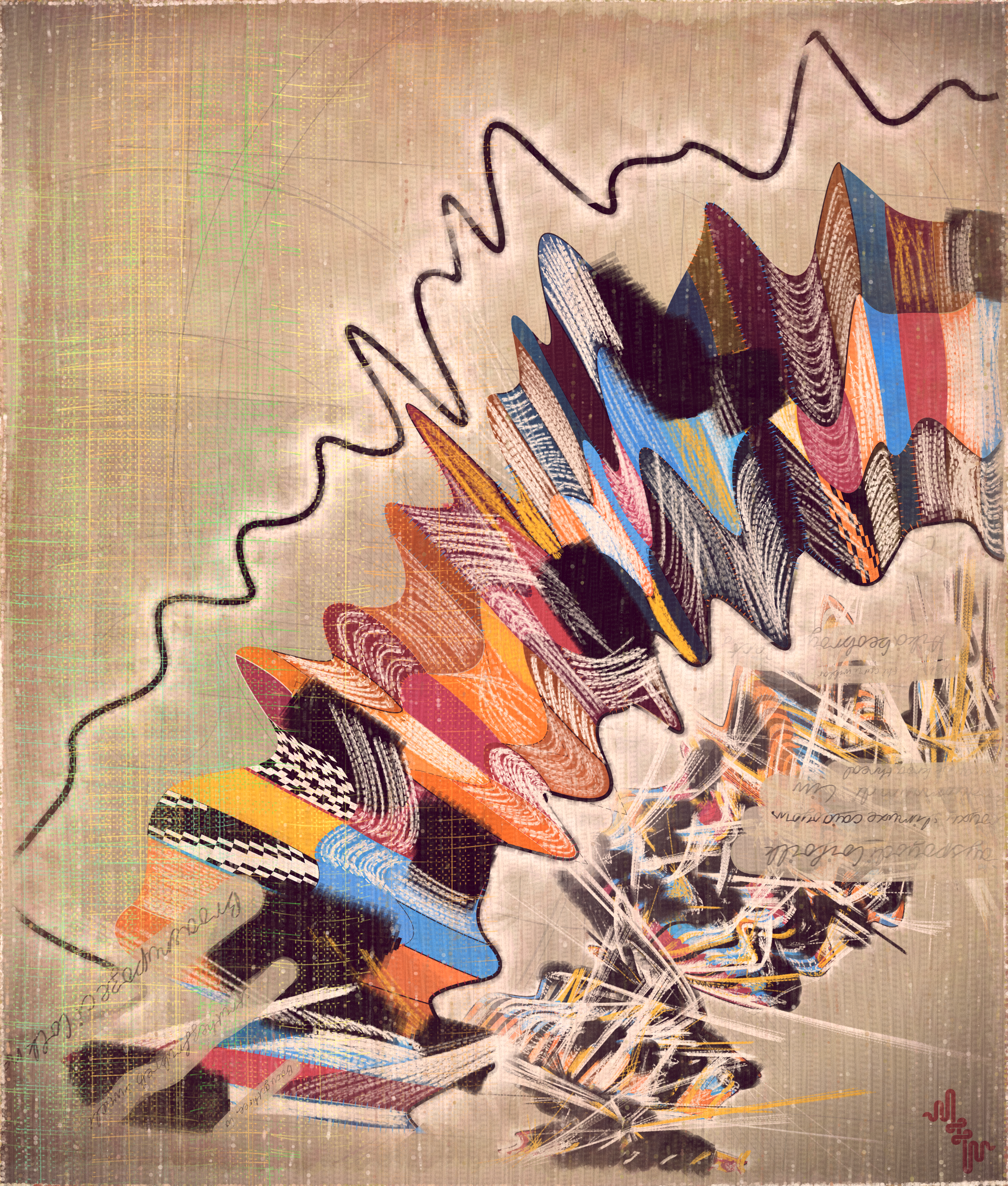 Amplitudes of Canvas #290
