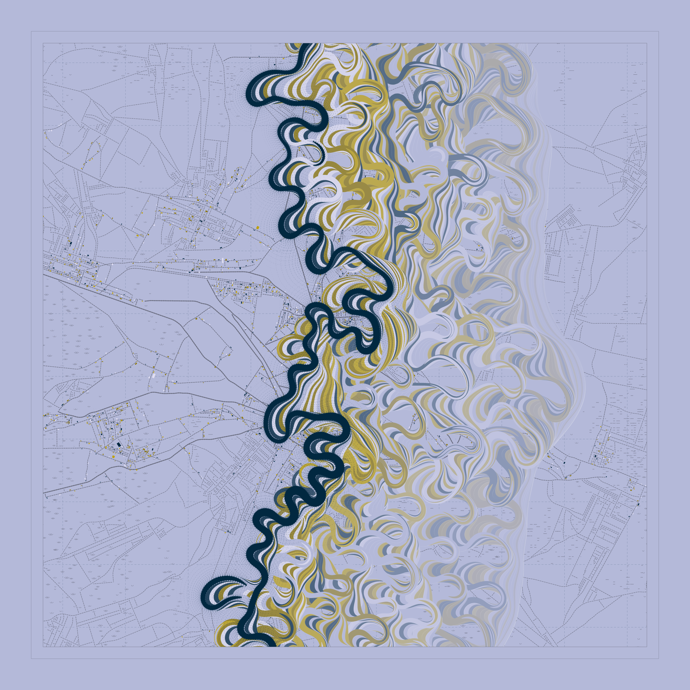 Ancient Courses of Fictional Rivers #119