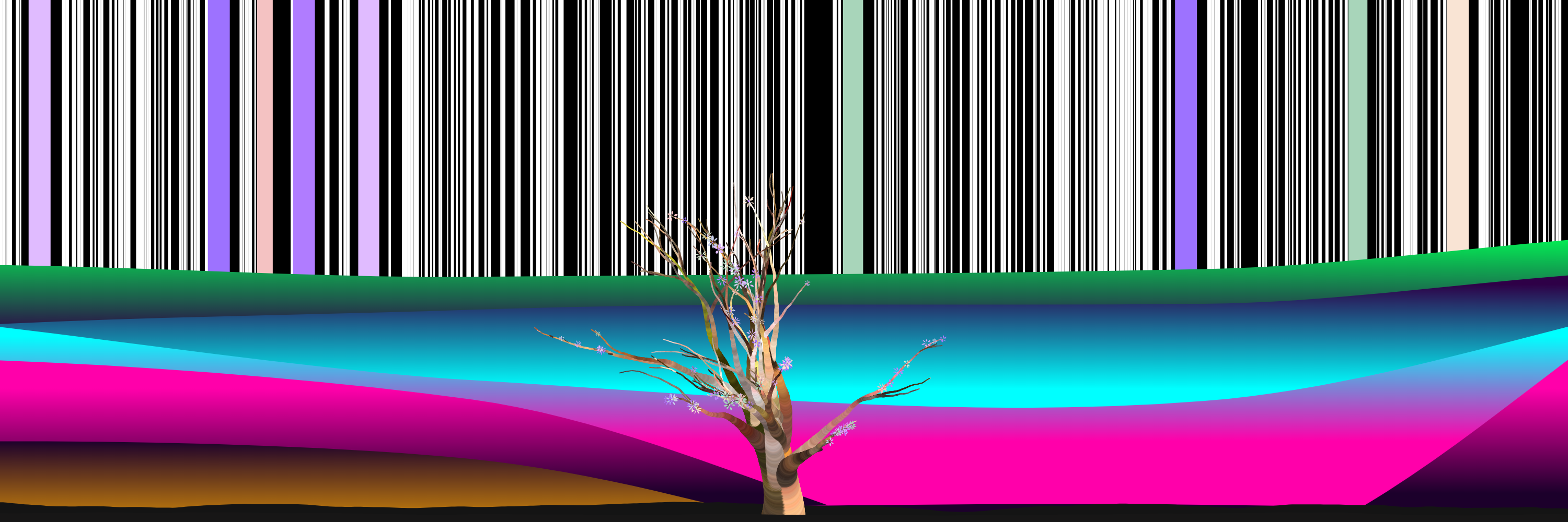 Coded Flowering Banner #049