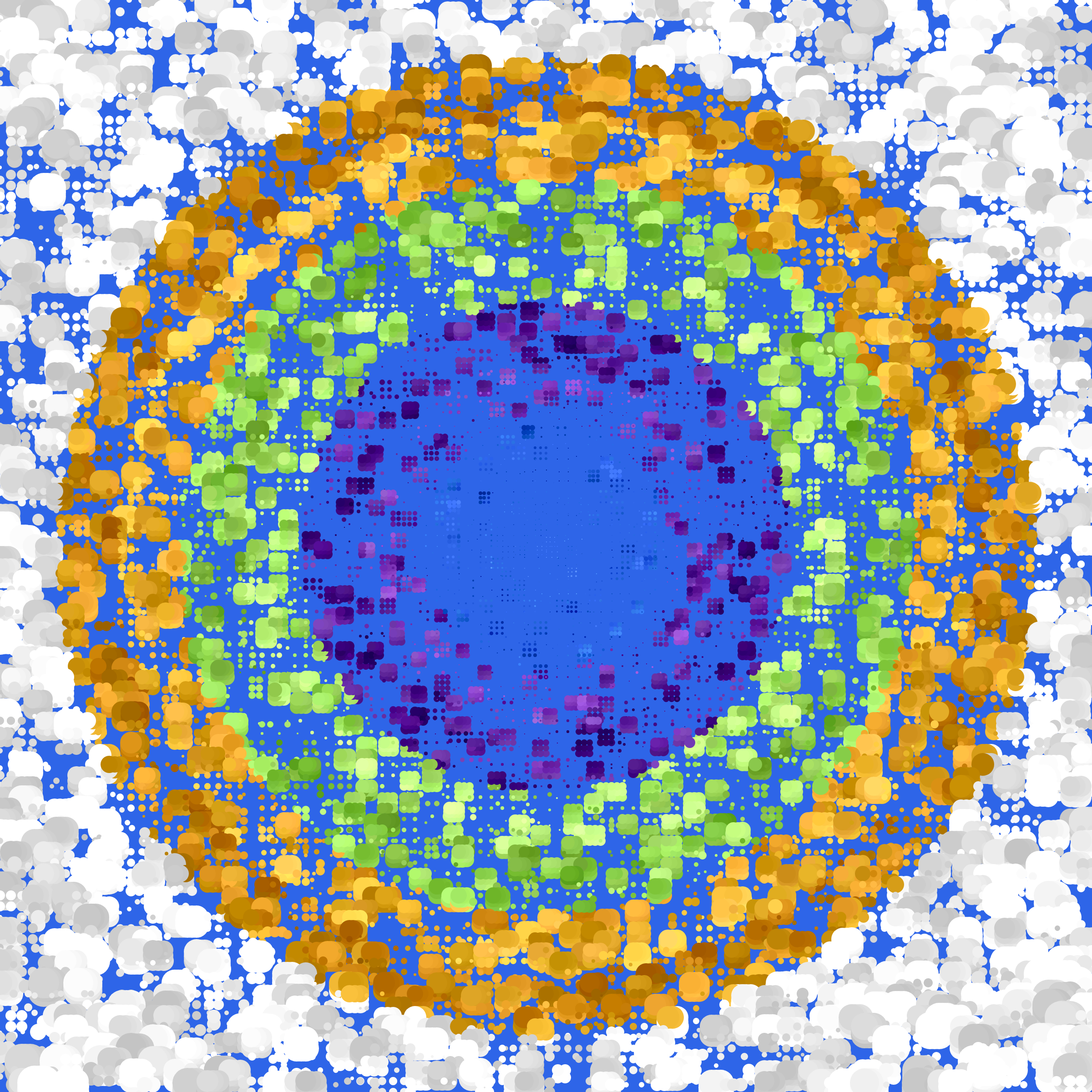 Dot Matrix Gradient Study #13