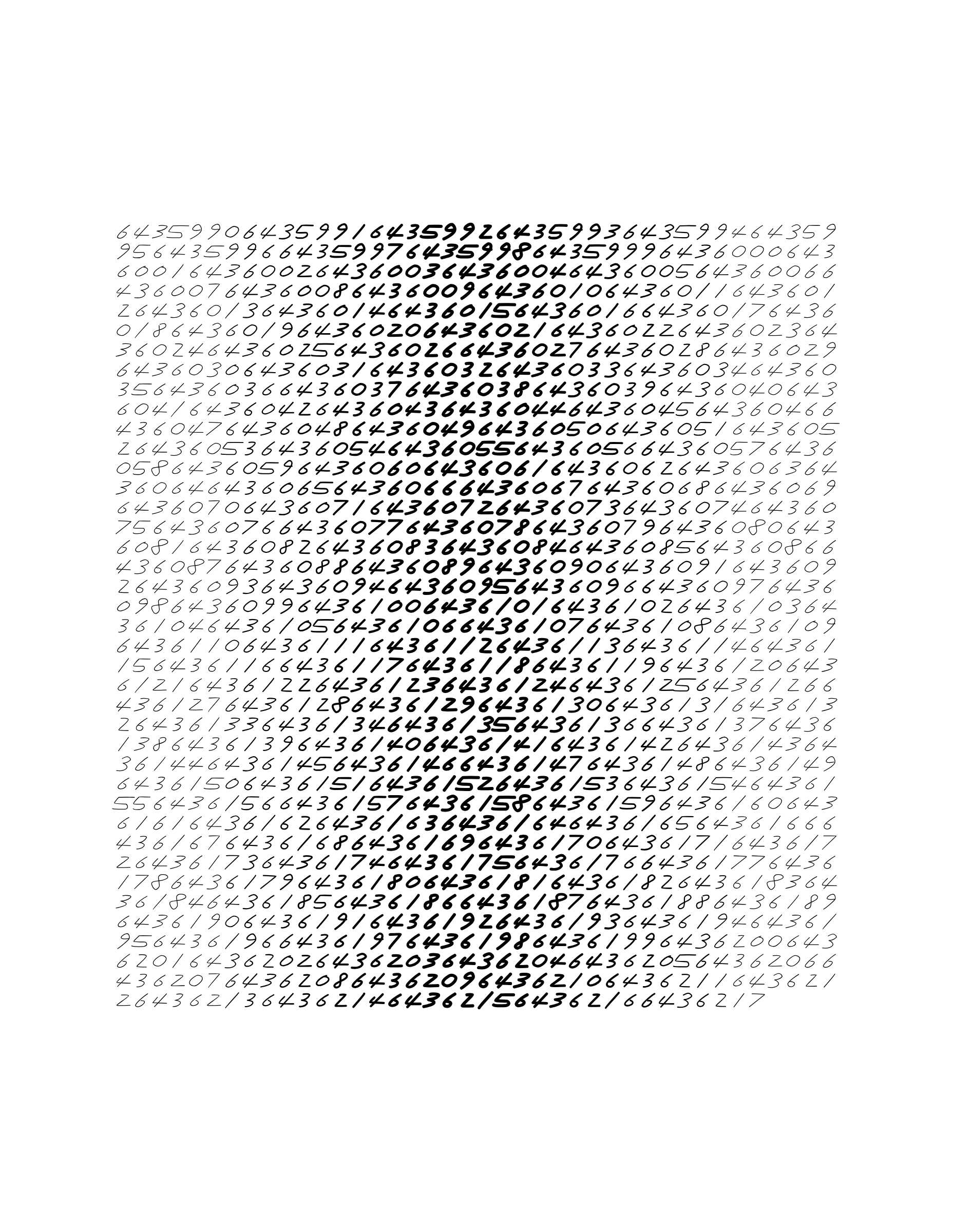 Endless (5,607,250 to Infinity) #2840