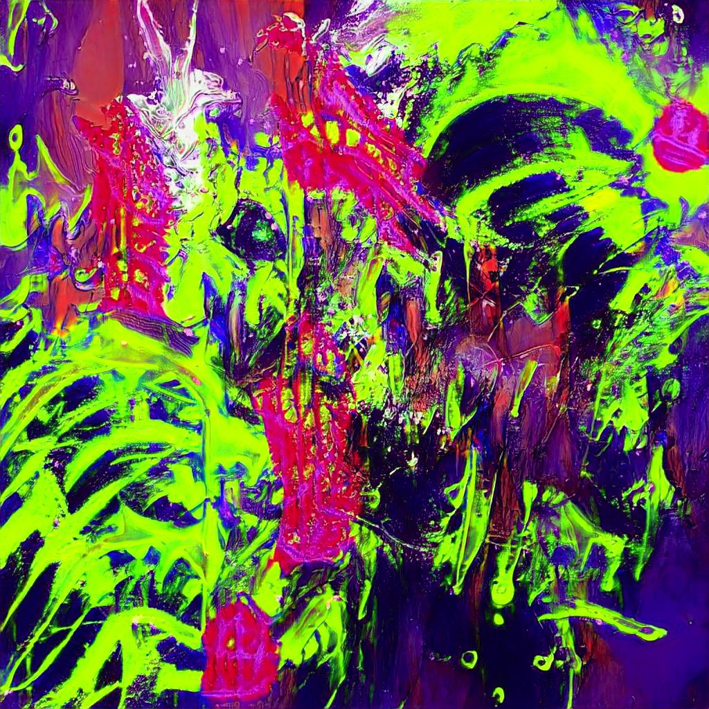 neon is the colour of our #trashart digital future because it cannot be rendered in the real world
