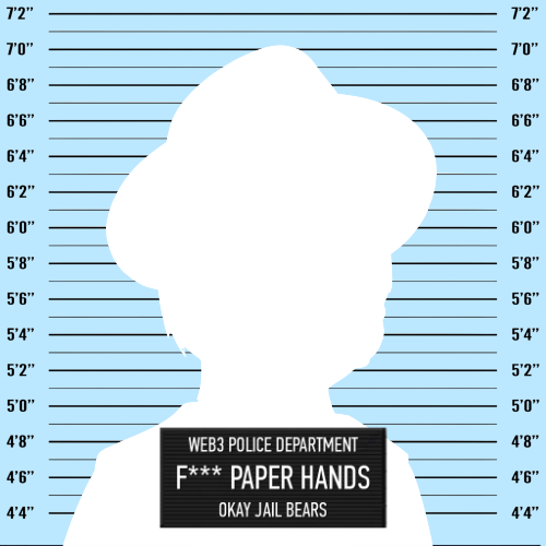 Okay Jail Bear #3192