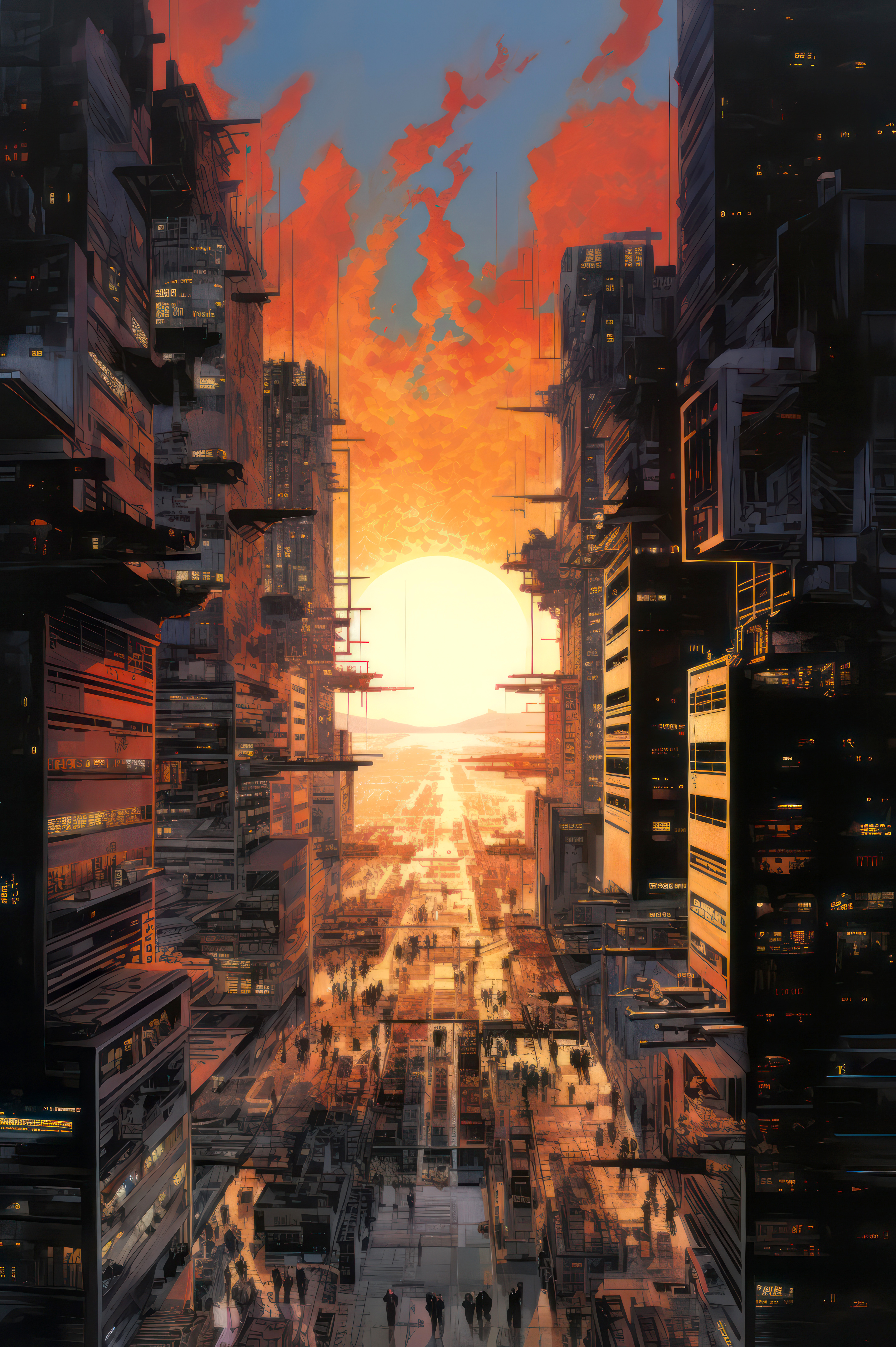 Dawn and Set