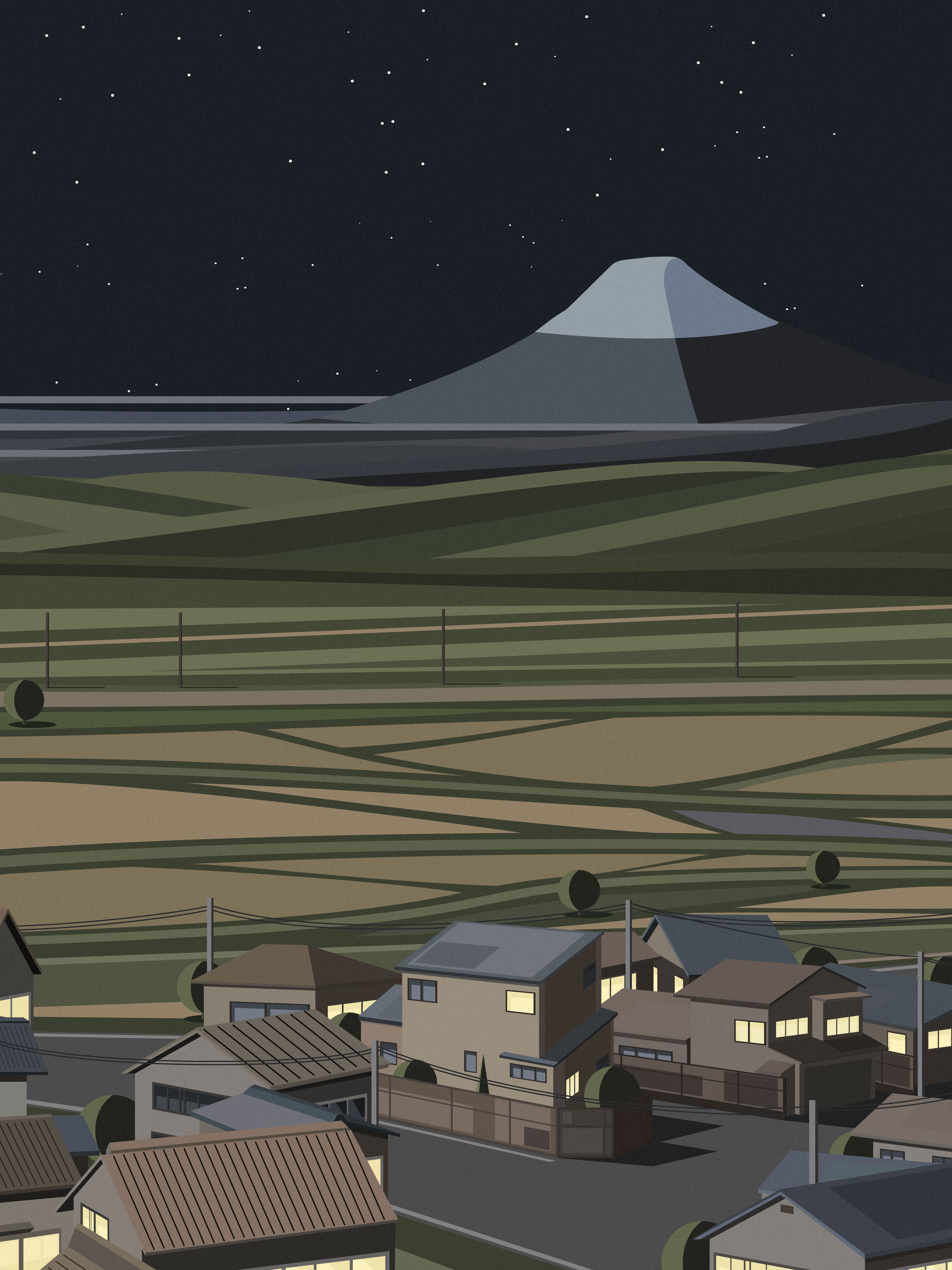 Stars Over Mount Fuji