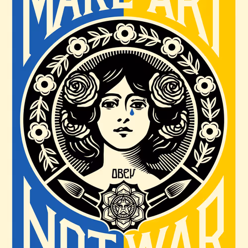 Make Art Not War - Ukraine