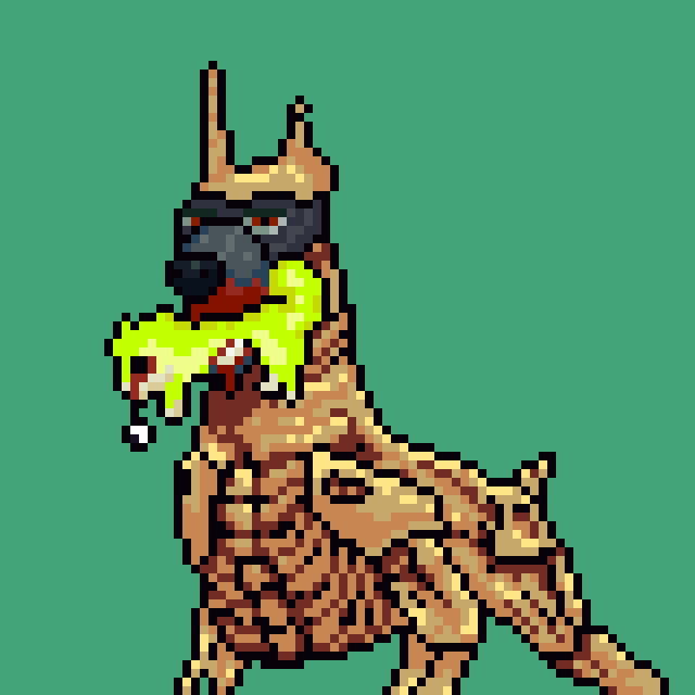 Mutant Pixel Hounds #557