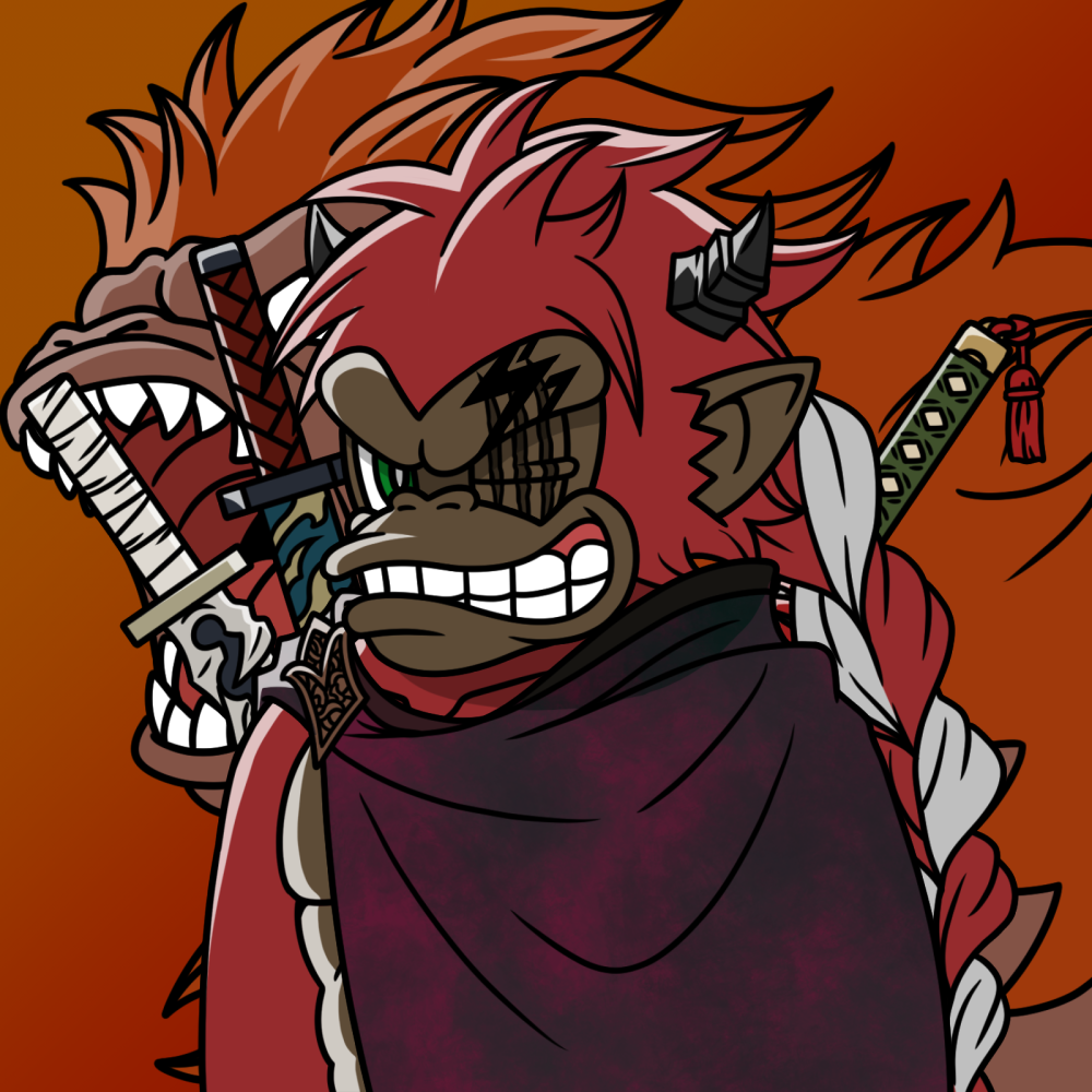 Neo Samurai Monkey #1964