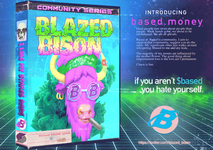 $Based VHS Series - blazed bison