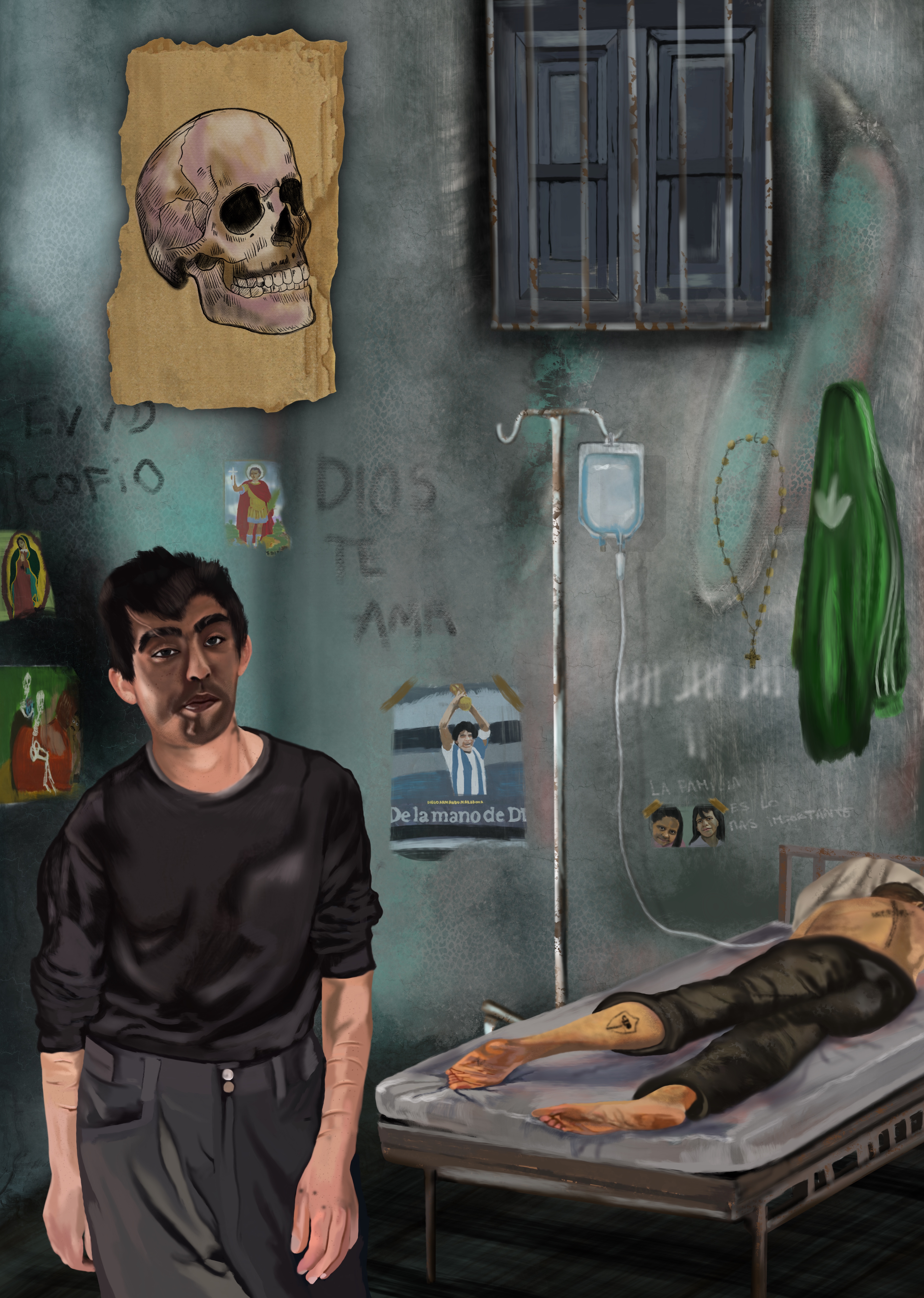 Shadows of a cliché: Skull